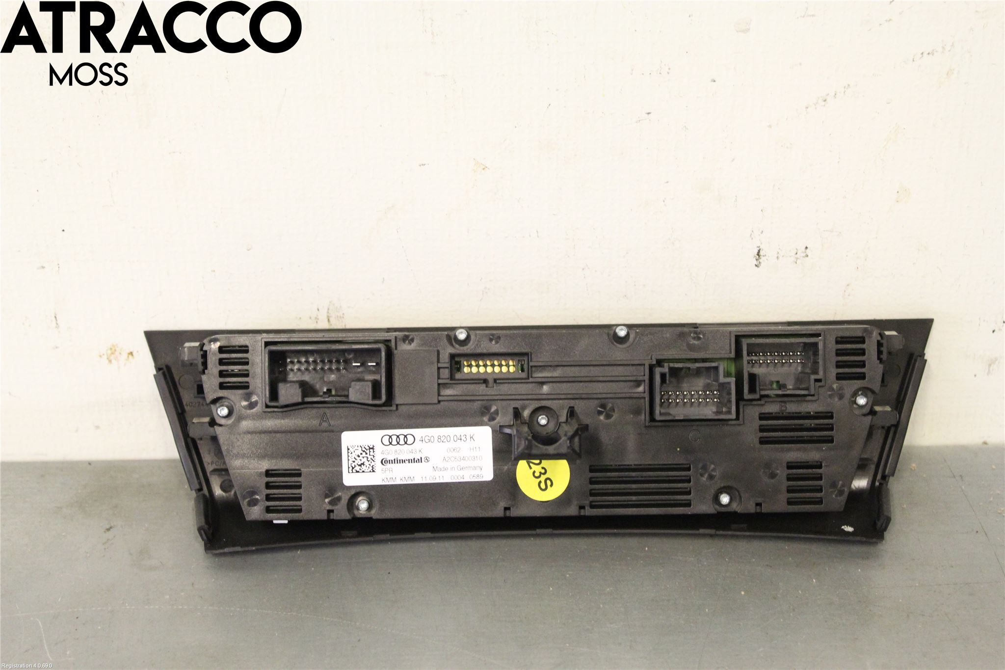 Audi A6/S6 4G 11-18 Varme Ac Betjening-Display