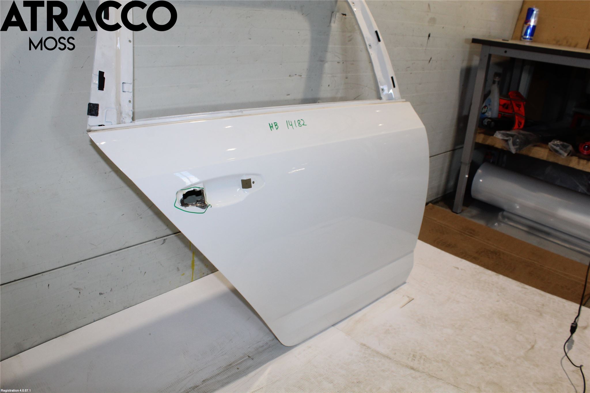 Skoda OCTAVIA (5E) 13-20 Dørrute Bak Høyre 4Dørs