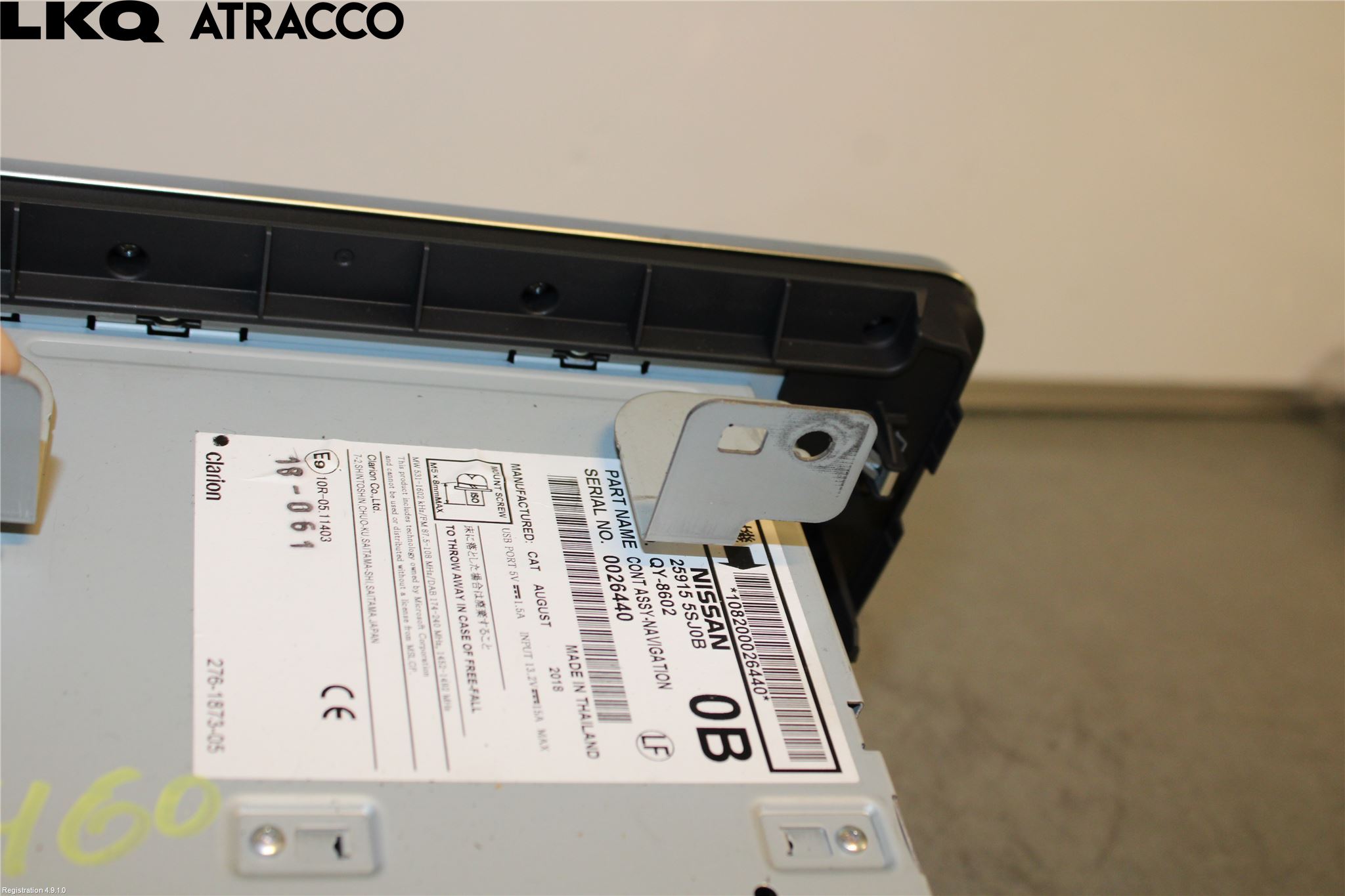 Nissan LEAF 18- Stereo Radio Med Cd