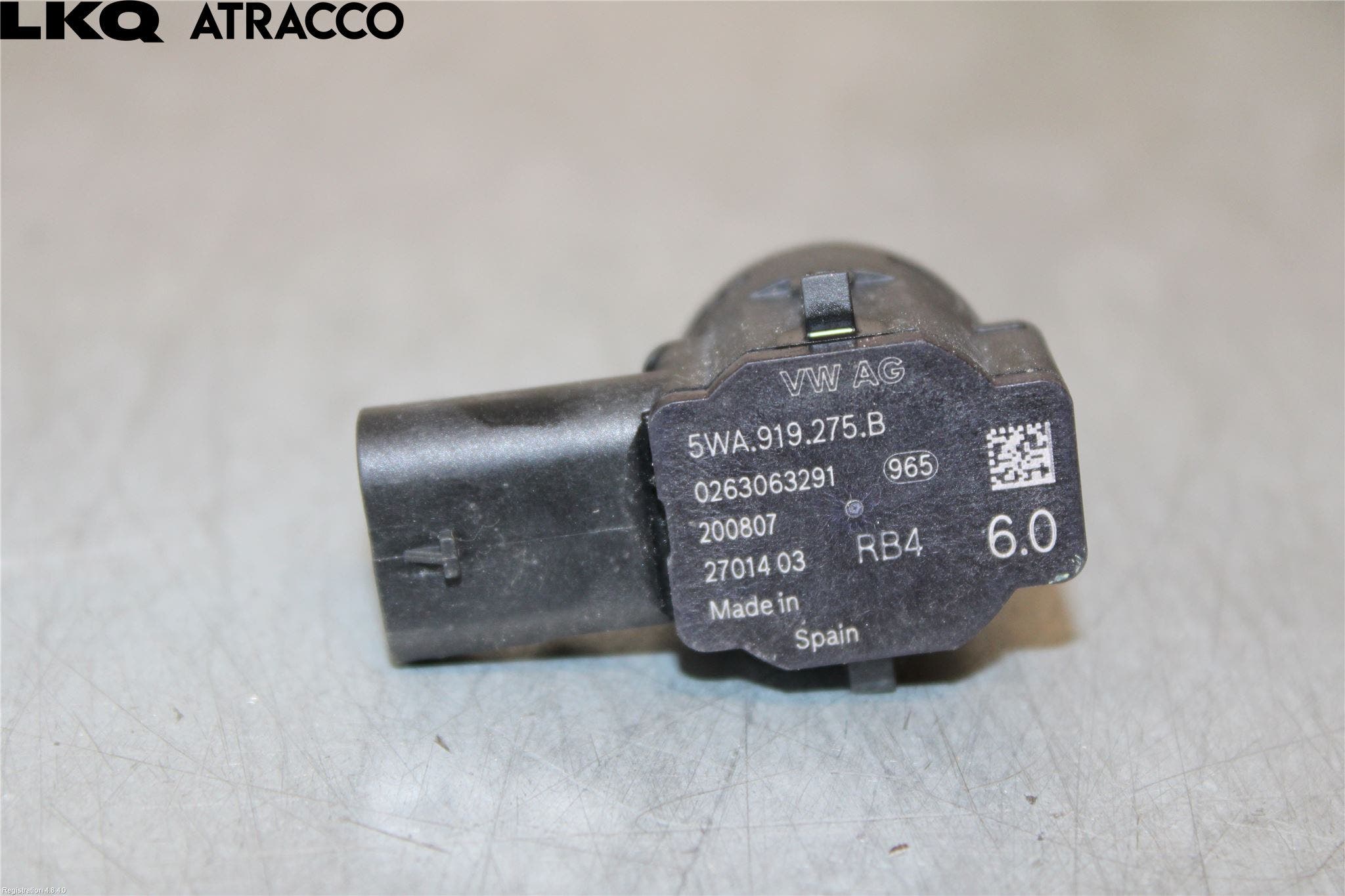 Volkswagen VW ID.3 21- Sensor Ryggesensor