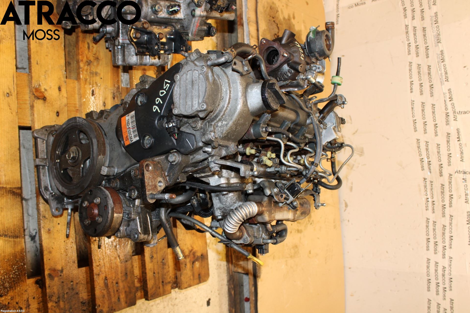 Toyota AURIS 10-12 Motor Diesel