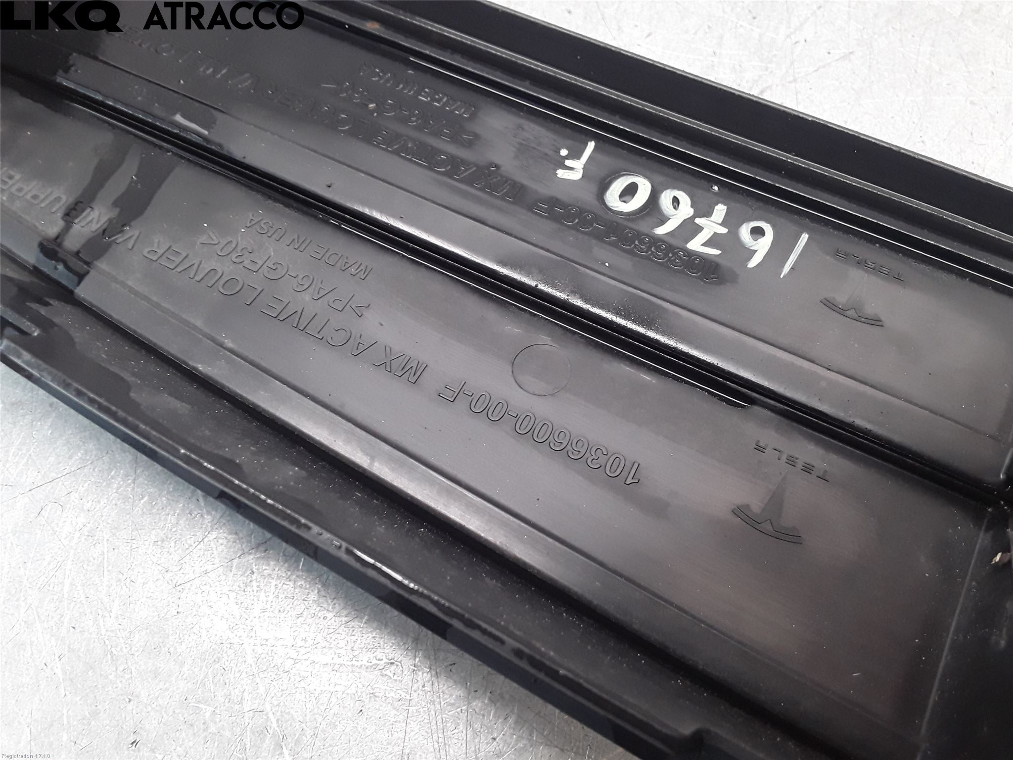 Tesla MODEL X 16- Luftstyring Front