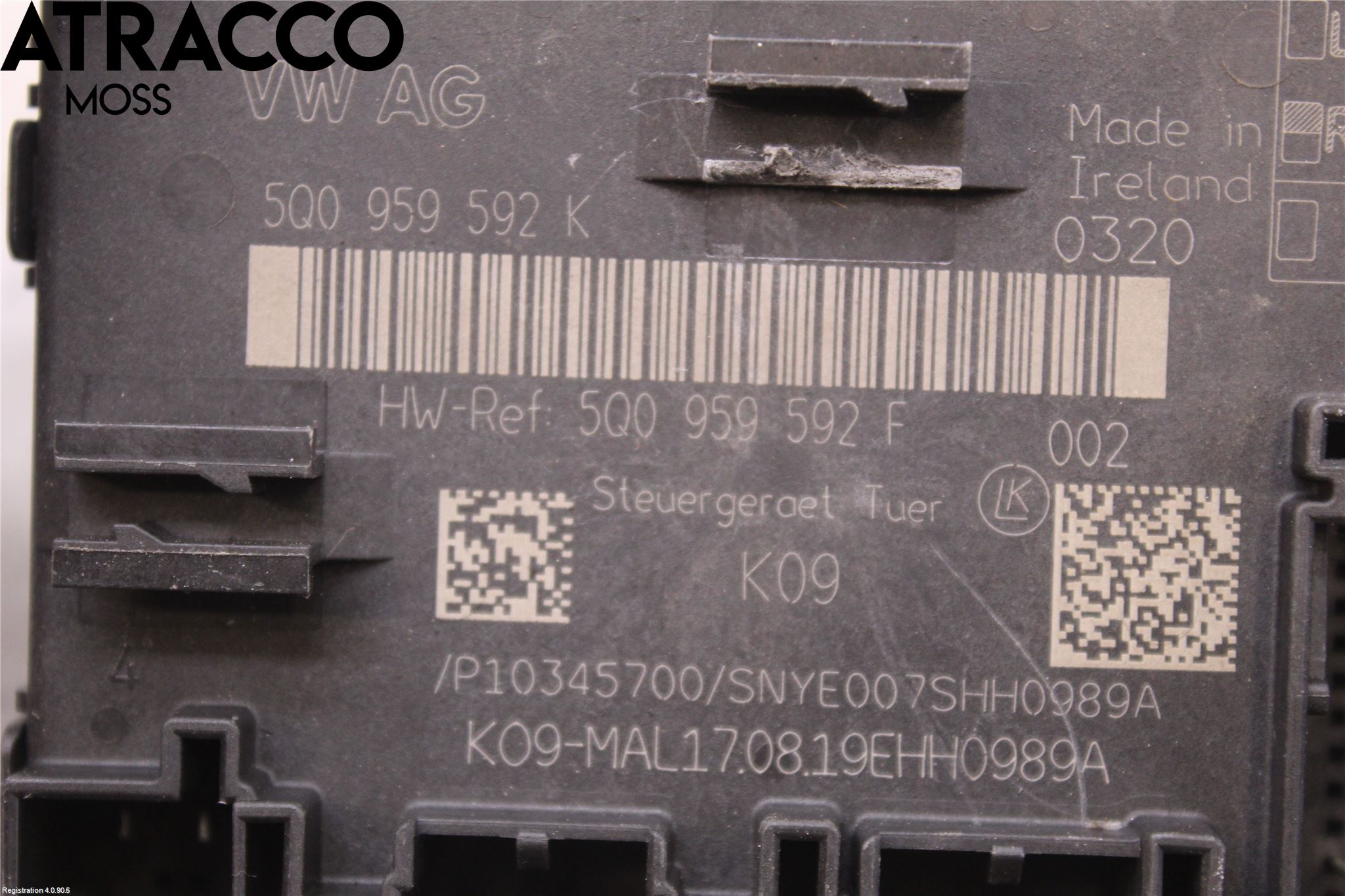 Volkswagen VW GOLF / E-GOLF VII 13-20 Styreenhet Dør