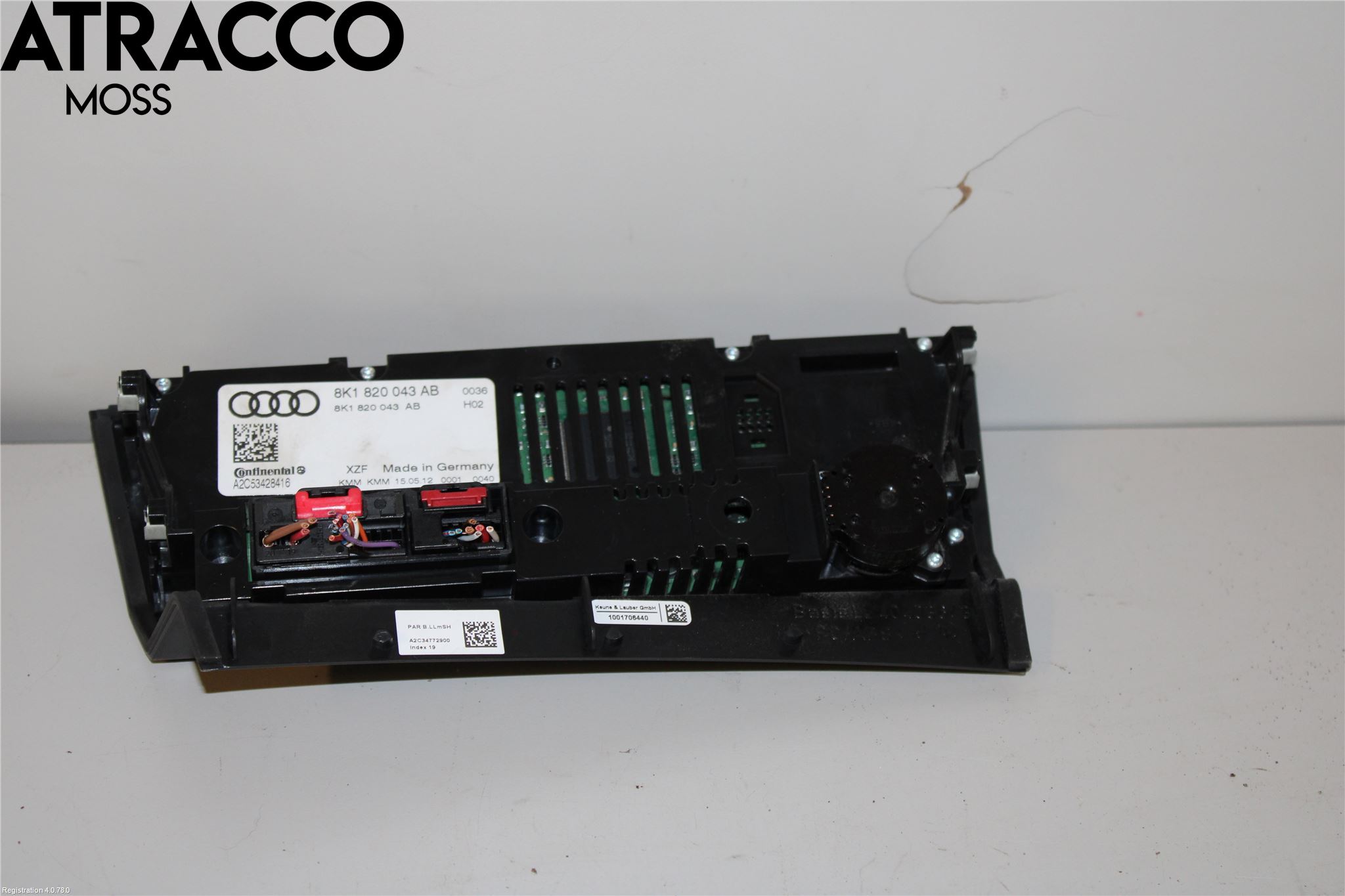 Audi A4/S4 08-11 Varme Ac Betjening-Display