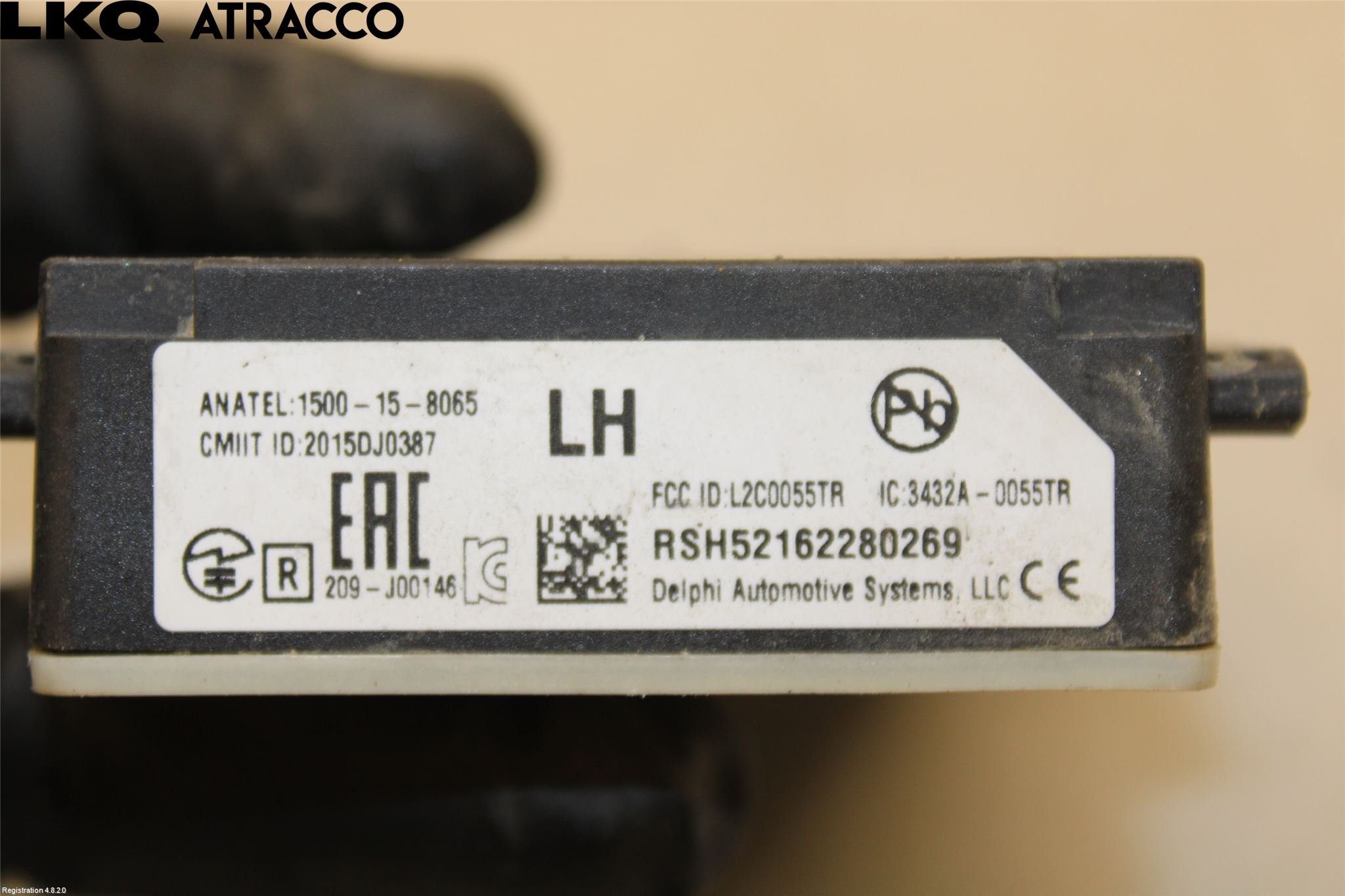 Volvo S90 17->> Sensor Kollisjonsbeskyttelse