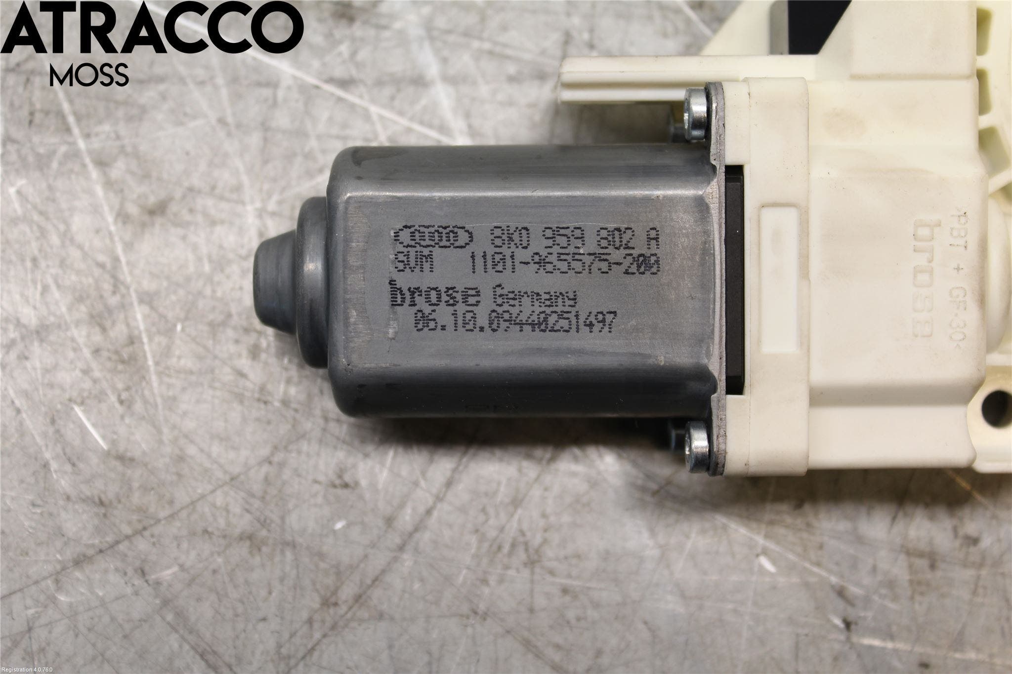 Audi A4/S4 08-11 Vindusheismotor