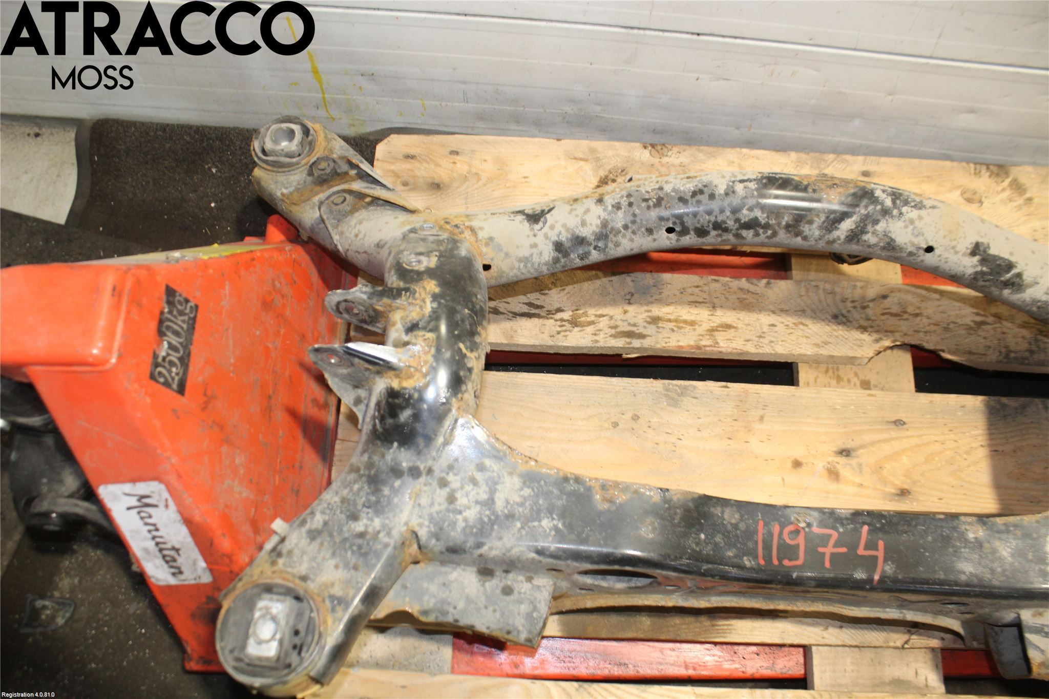 BMW 1 F20/F21 11-19 Bakaksel Feste Travers-Ramme