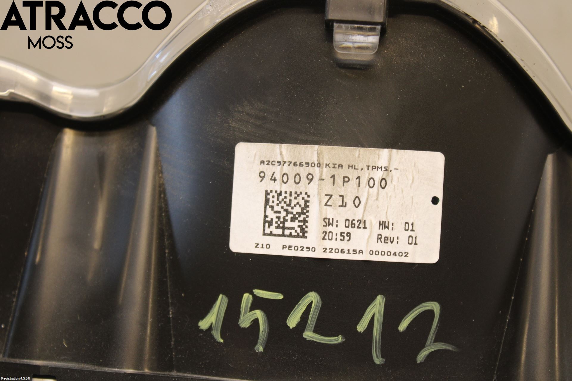 Kia VENGA 10-19 Instr Kombinert