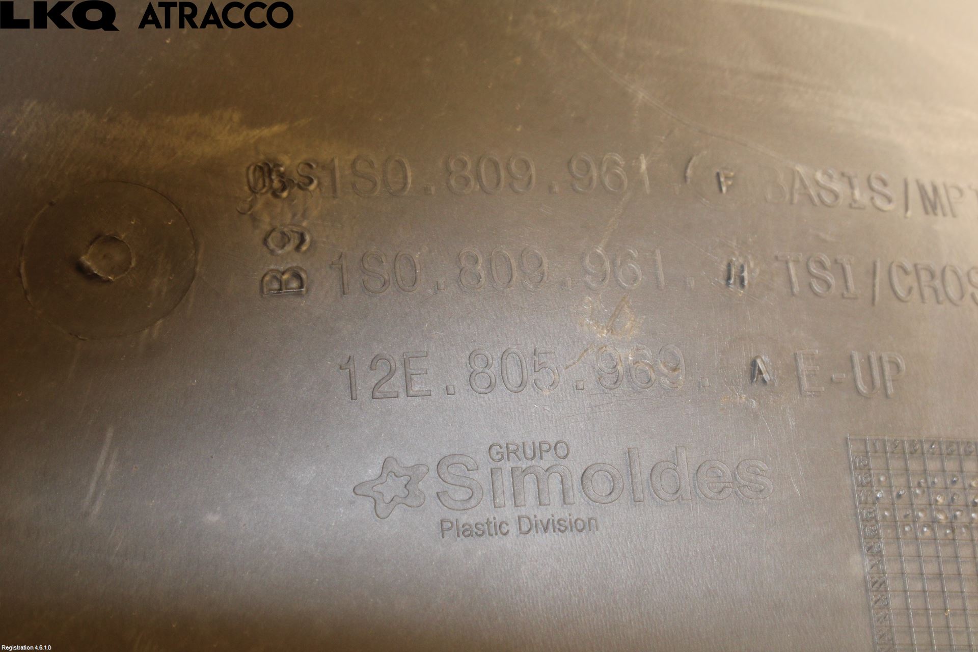 Volkswagen VW UP! / E-UP! Skjerm Indre