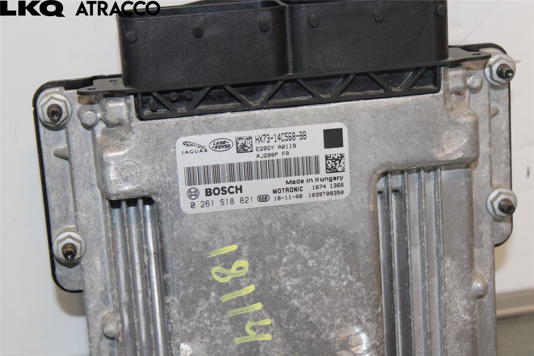 Jaguar F-PACE Styreenhet Innsprøytning