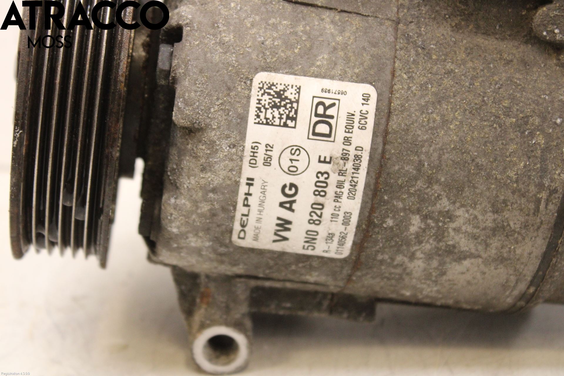 Volkswagen VW TIGUAN 07-16 Varme Ac Kompressor