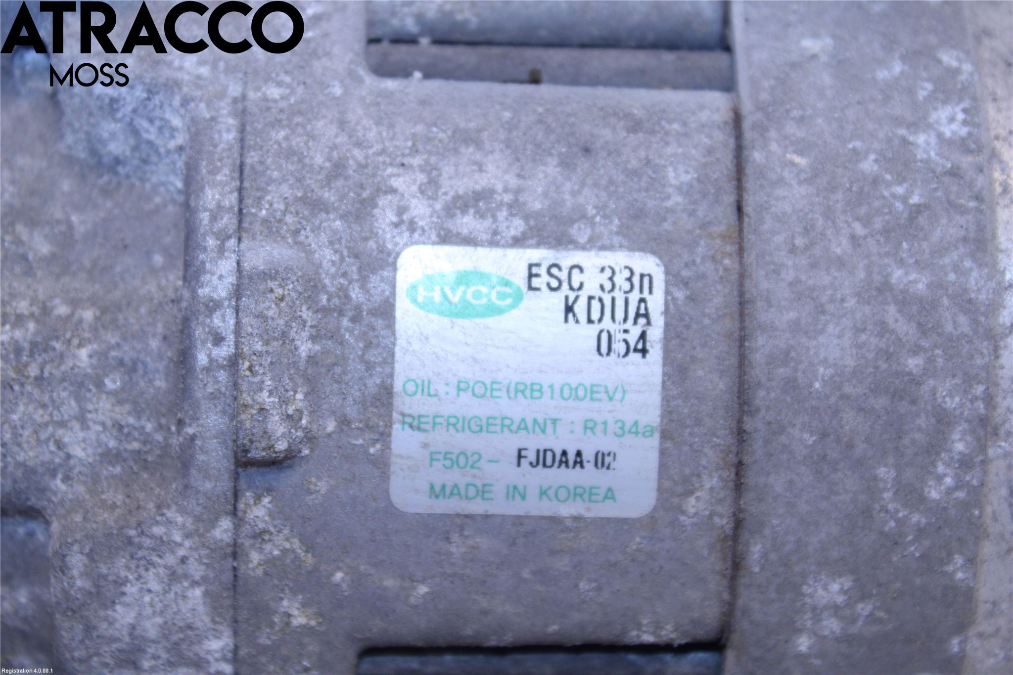 Kia SOUL 09- Varme Ac Kompressor