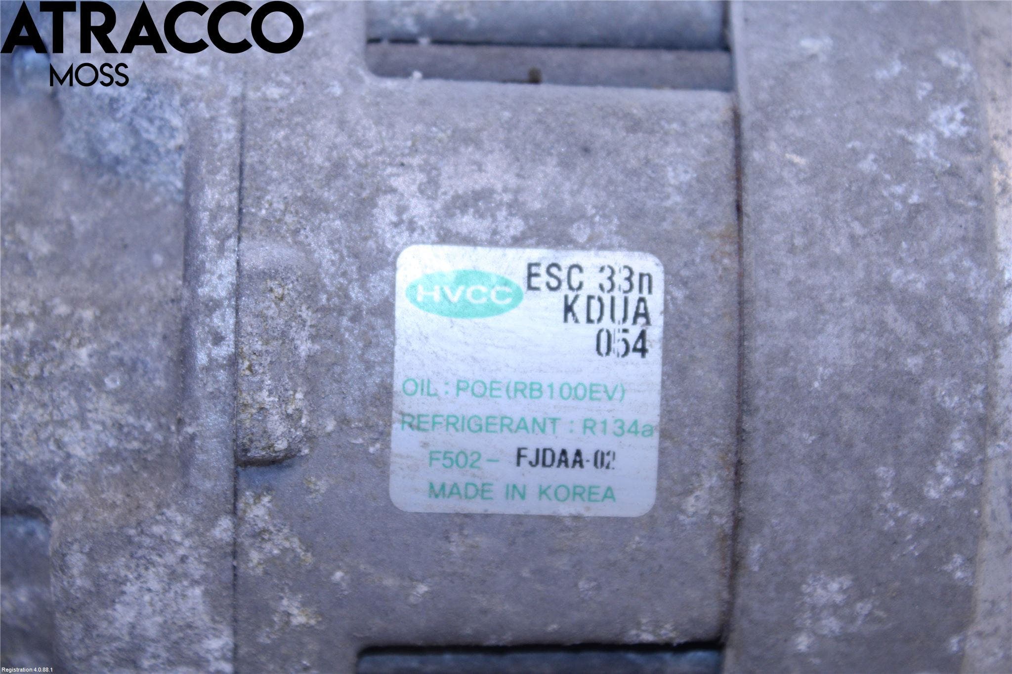 Kia SOUL 09- Varme Ac Kompressor