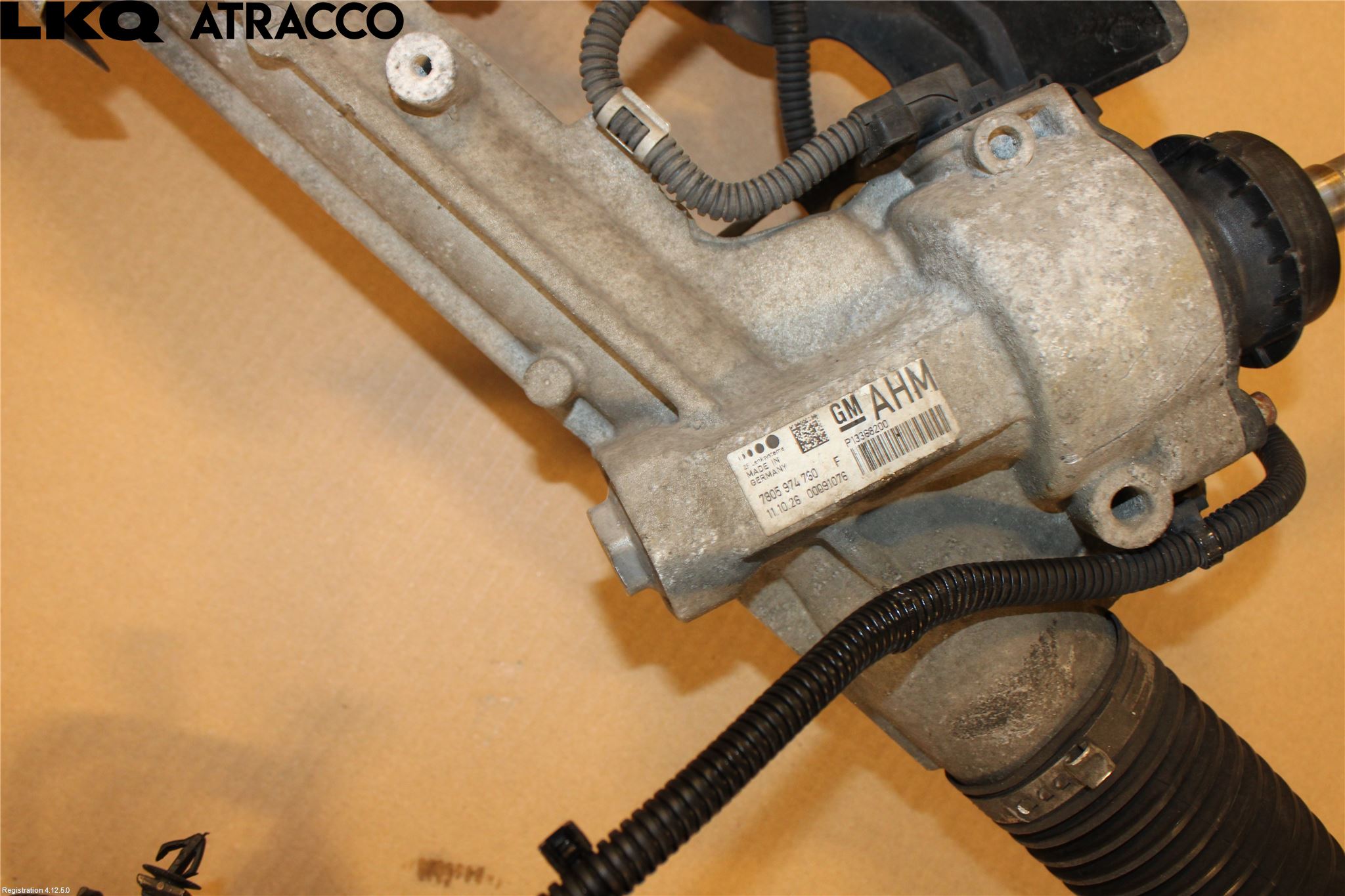 Opel ASTRA H 04-12 Servo Snekke - Tannstang