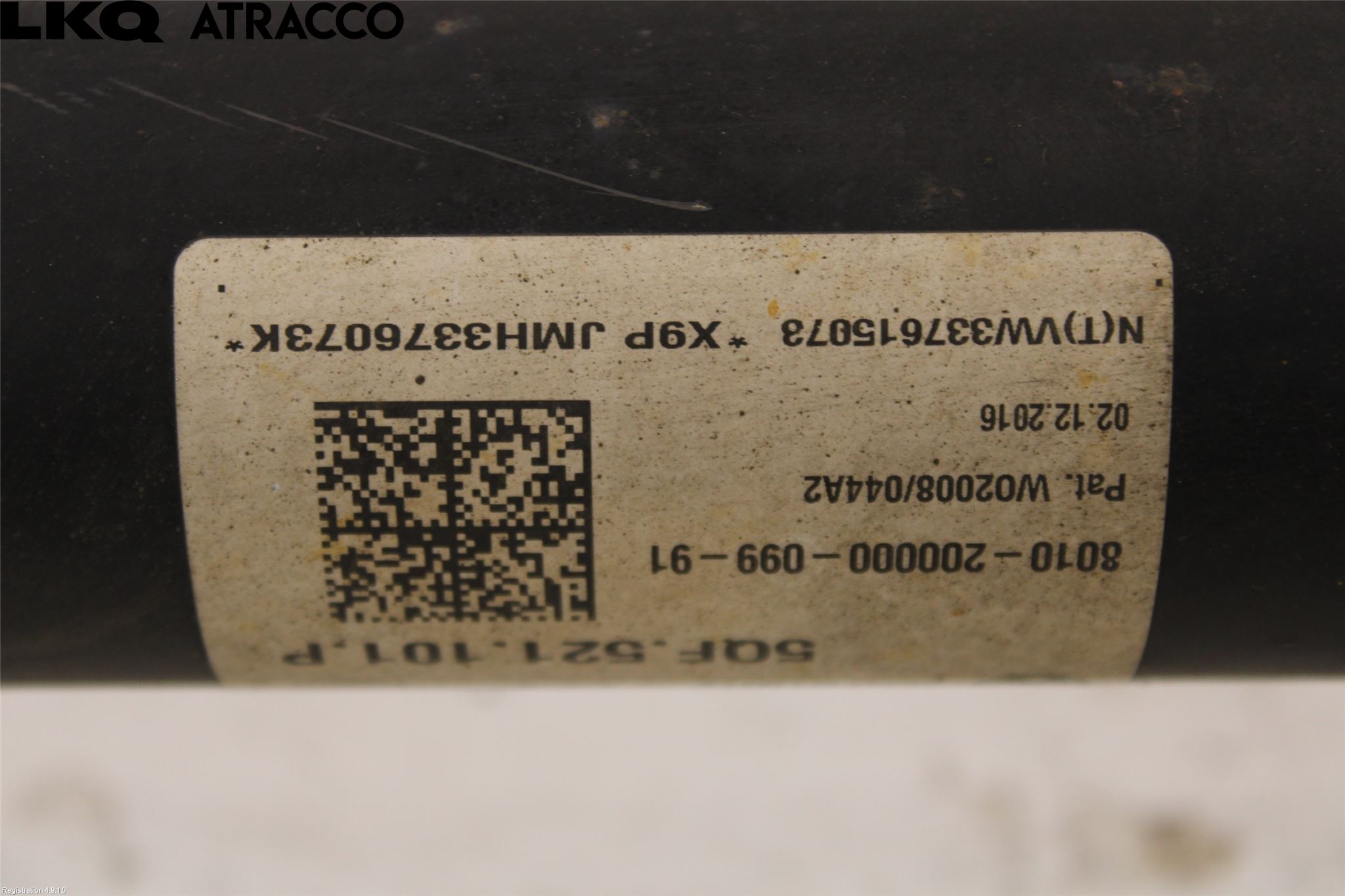 Volkswagen VW TIGUAN 16-24 Mellomaksel Kompl