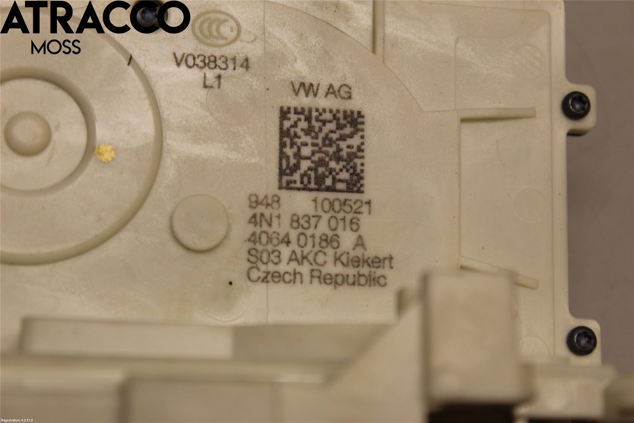 Porsche TAYCAN 20- Dørlås - Låsekasse