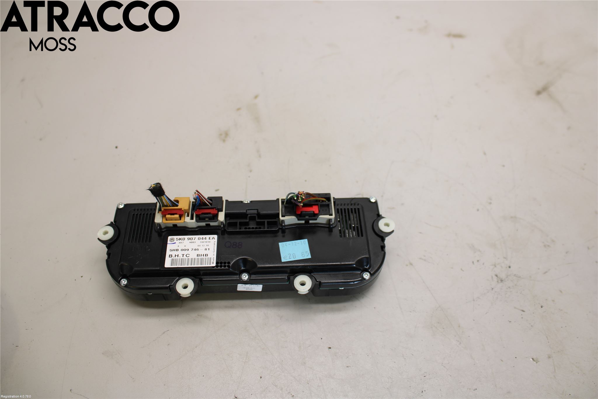 Volkswagen VW TIGUAN 07-16 Varme Ac Betjening-Display