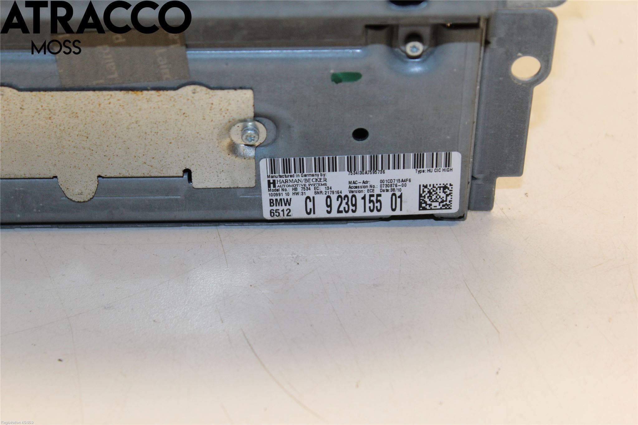 BMW 5 F10/F11/F18 09-17 Stereo Radio