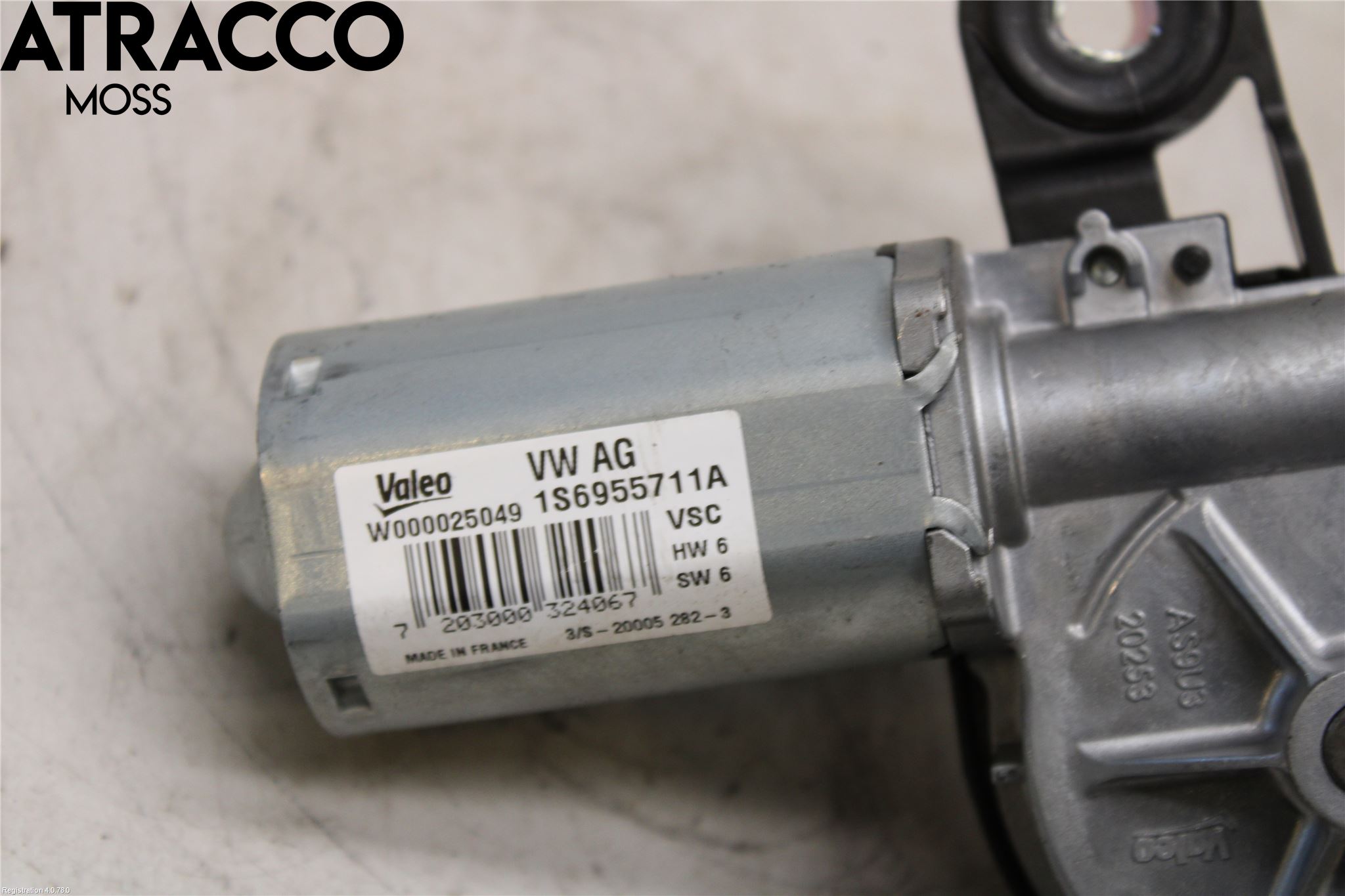 Volkswagen VW UP! / E-UP! Viskermotor Bakluke