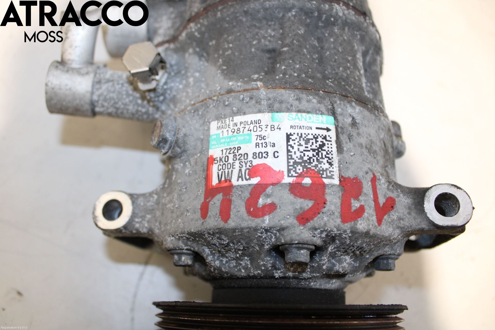 Skoda ROOMSTER Varme Ac Kompressor