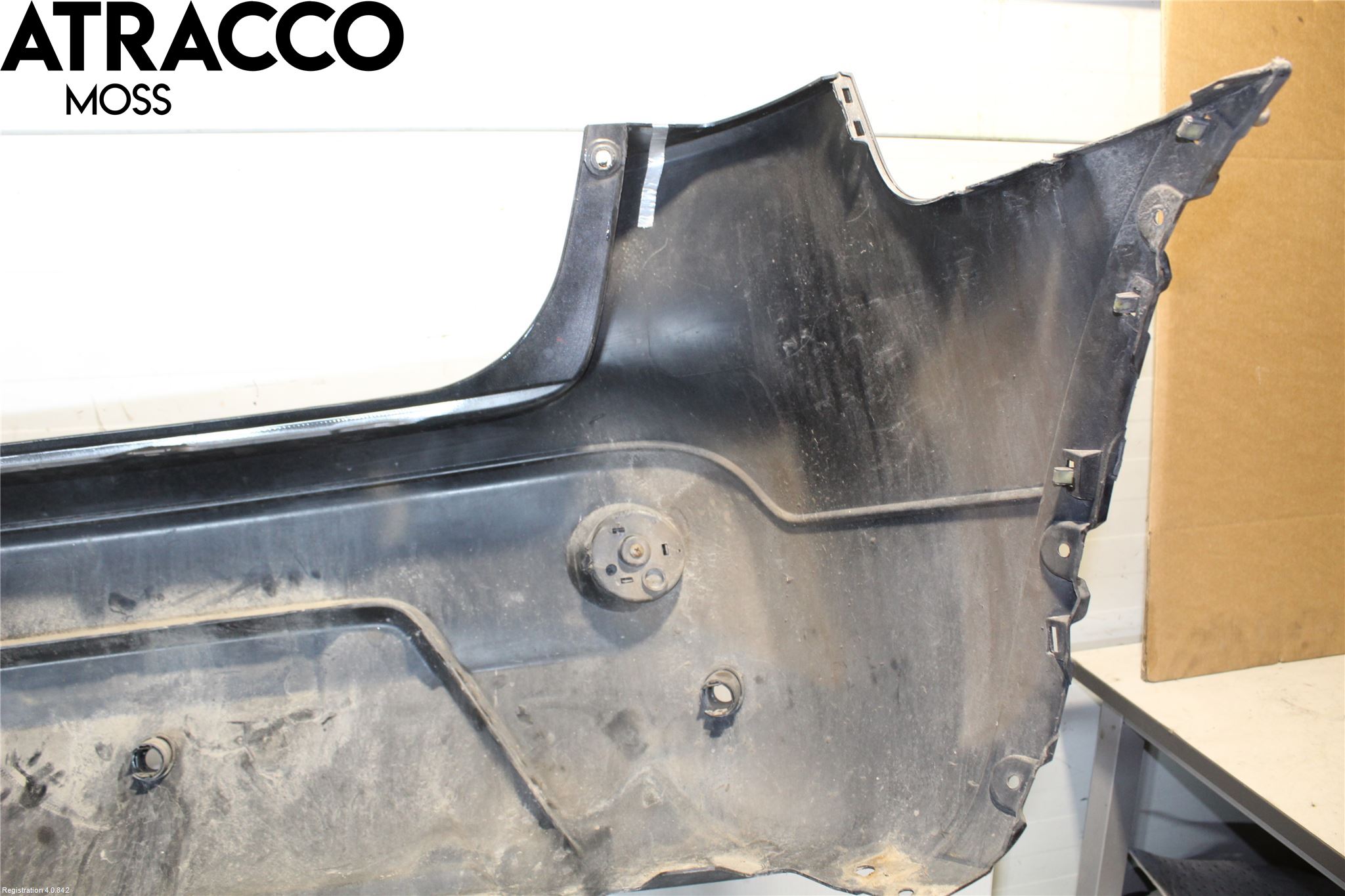 Nissan QASHQAI 10-14 Støtfanger Bak Overtrekk