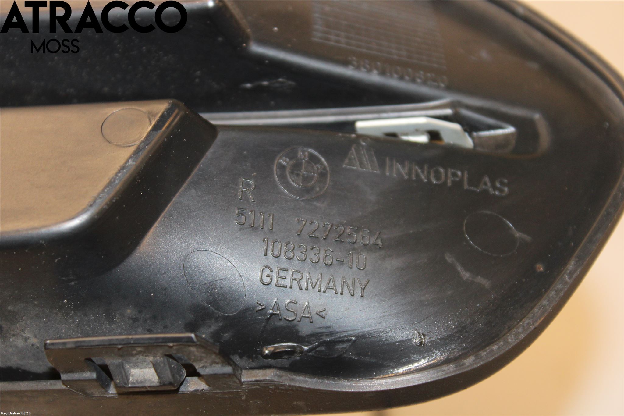 BMW 1 F20/F21 11-19 Frontlykt Kurve-Tåkelys Ramme