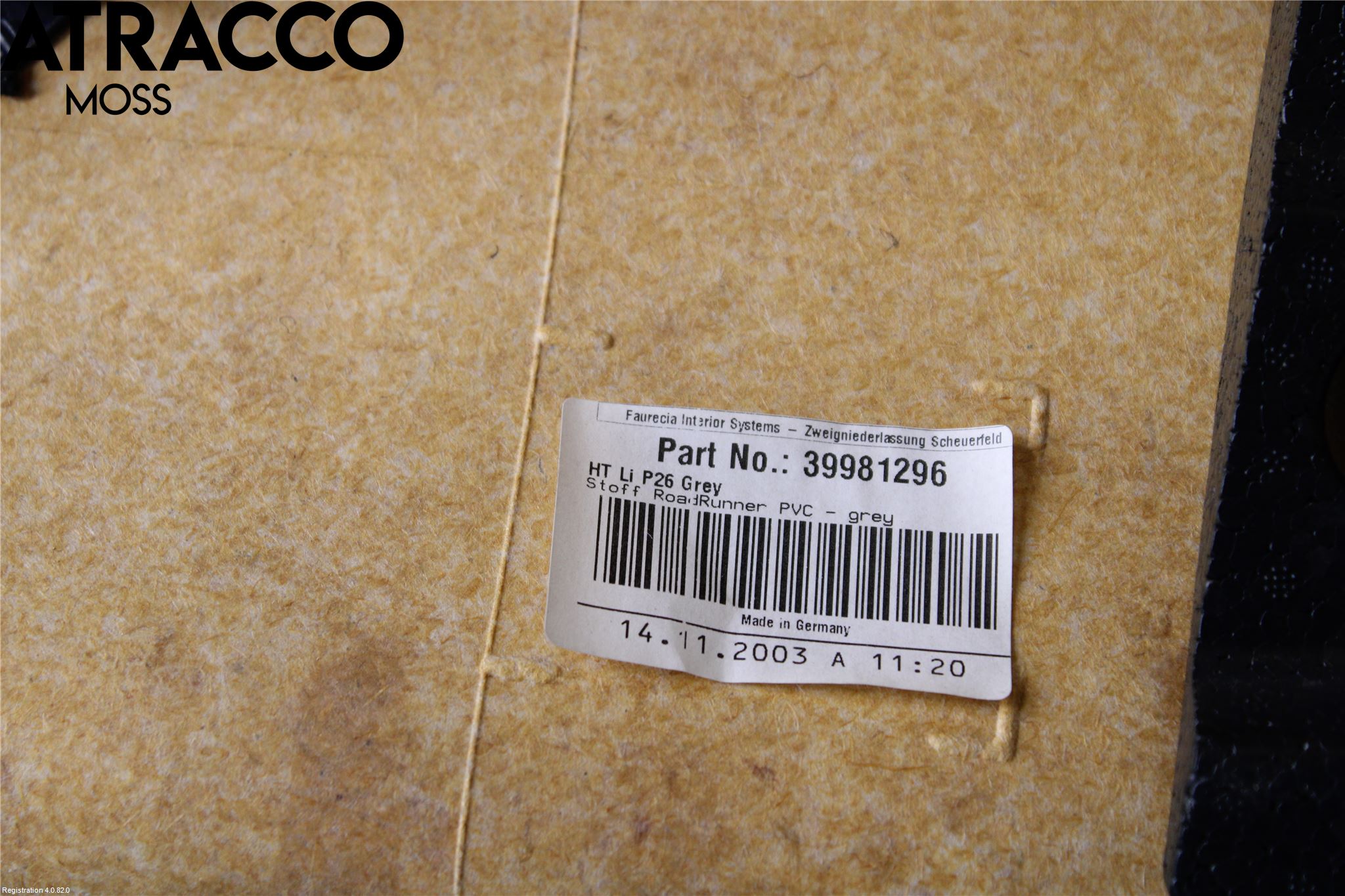 Volvo XC70 01-04 Innr Dørtrekk Venstre