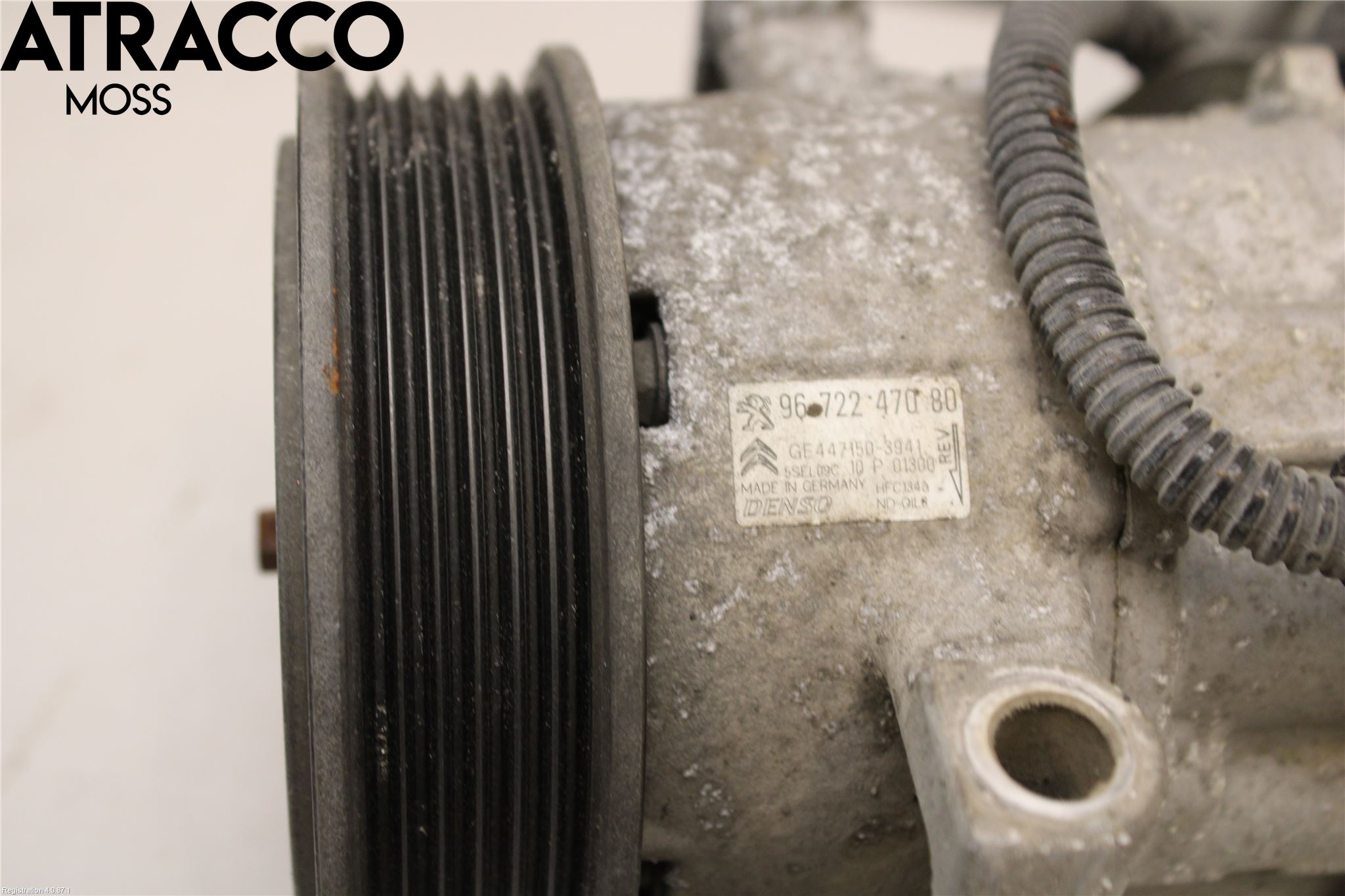 Peugeot 208 12-15 Varme Ac Kompressor