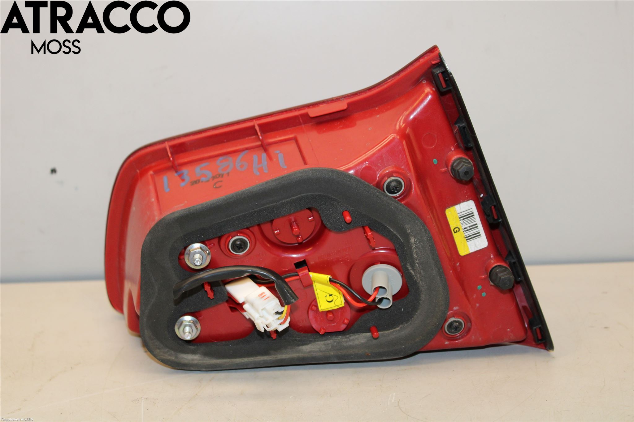 Kia SPORTAGE (SL) 11-15 Baklykt Høyre  På Luke(Indre)