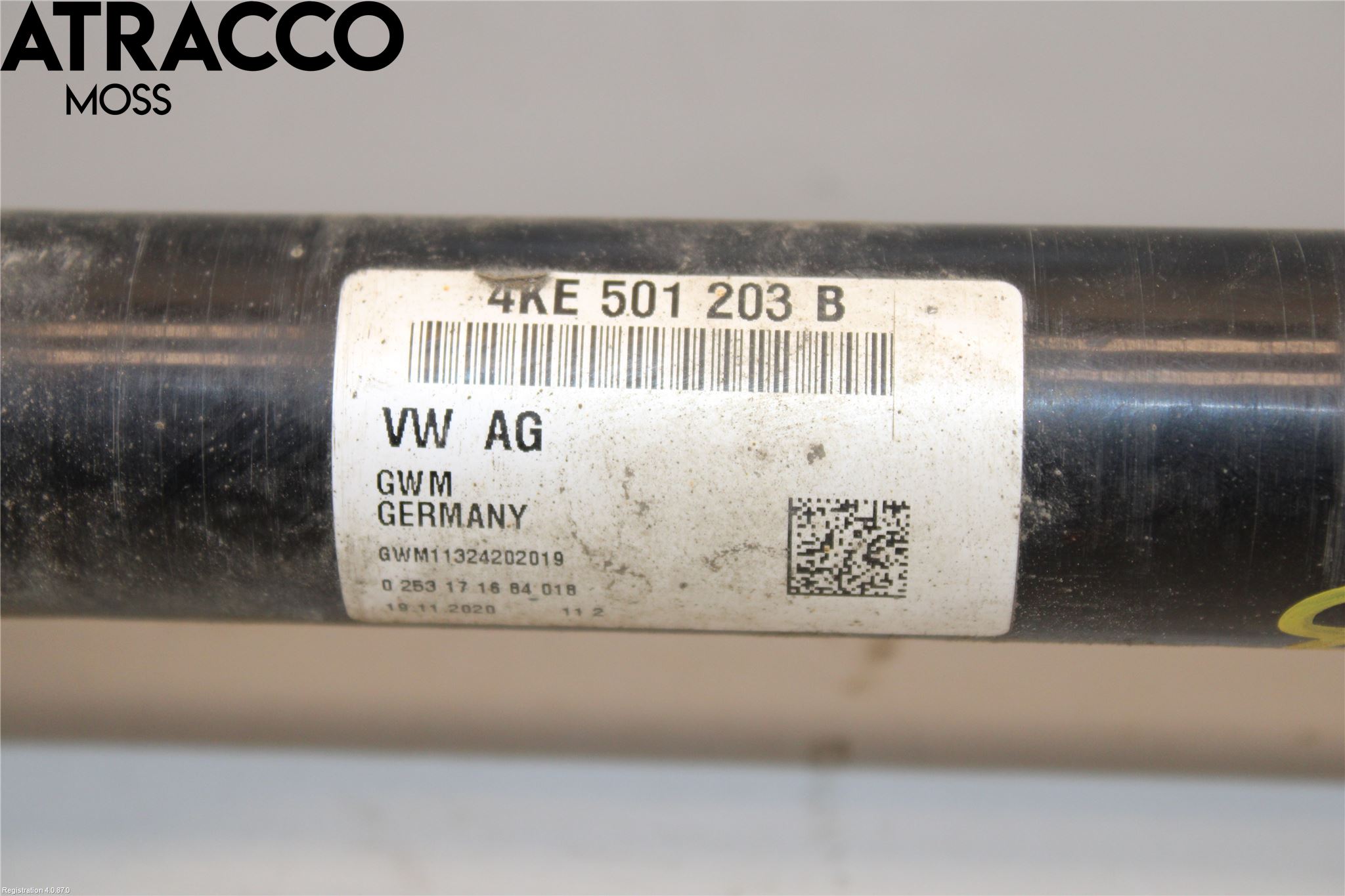 Audi E-TRON, S GE 19- Drivaksel Bak Kompl Venstre