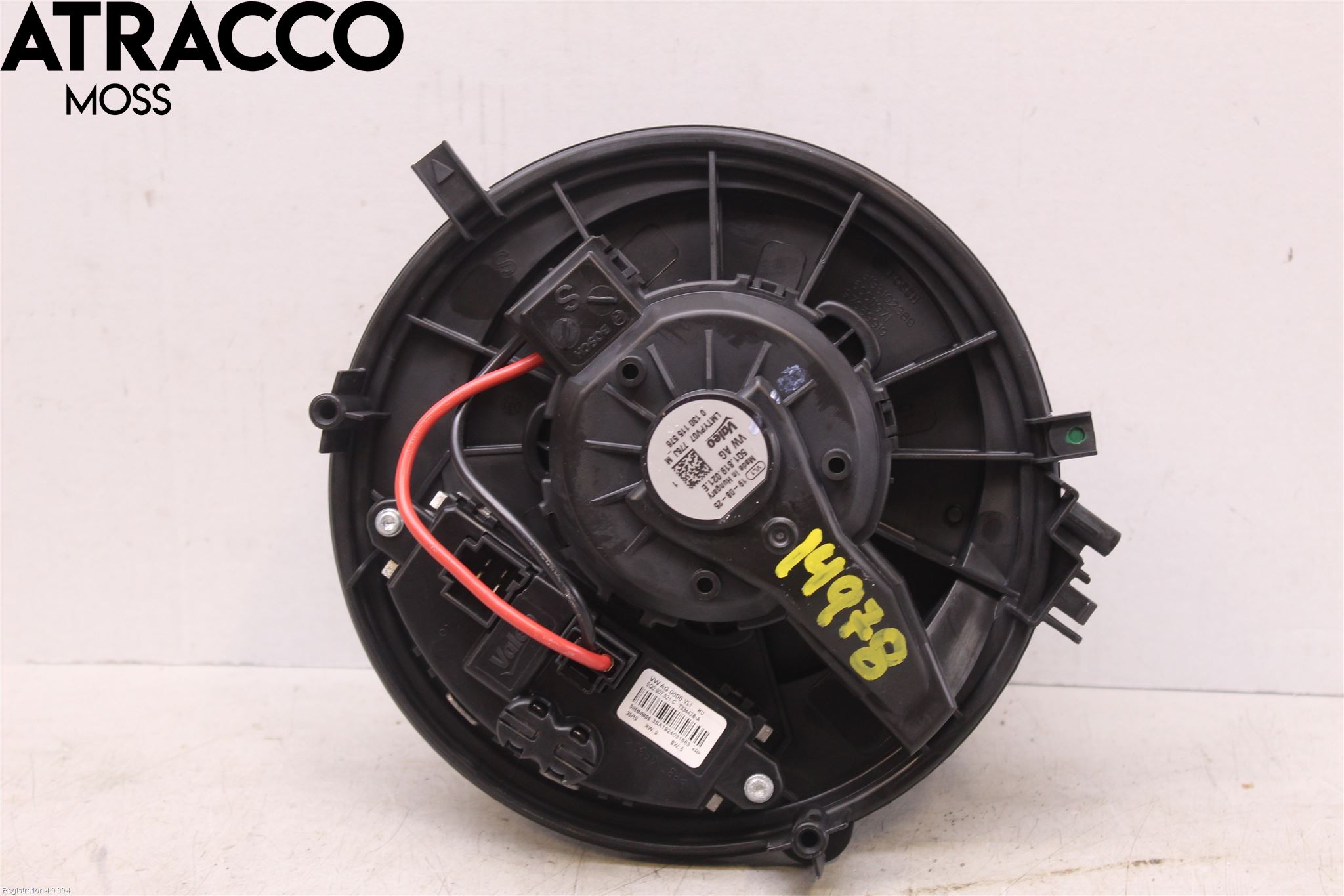 Volkswagen VW GOLF / E-GOLF VII 13-20 Varme Ac Varmeapparatvifte