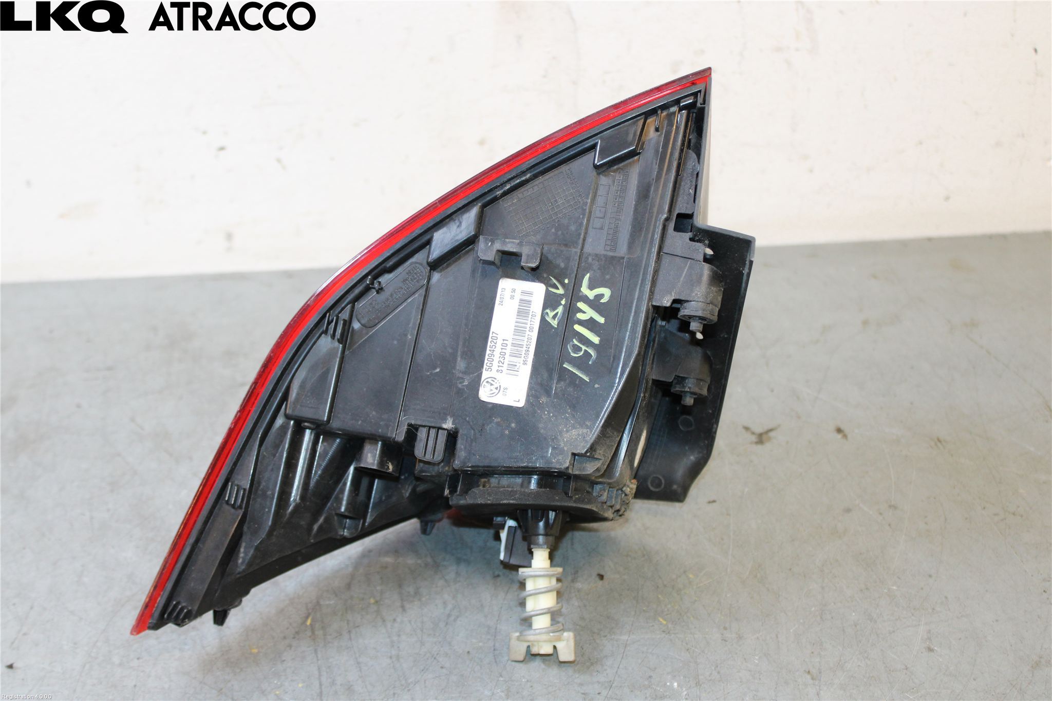Volkswagen VW GOLF / E-GOLF VII 13-20 Baklykt Venstre