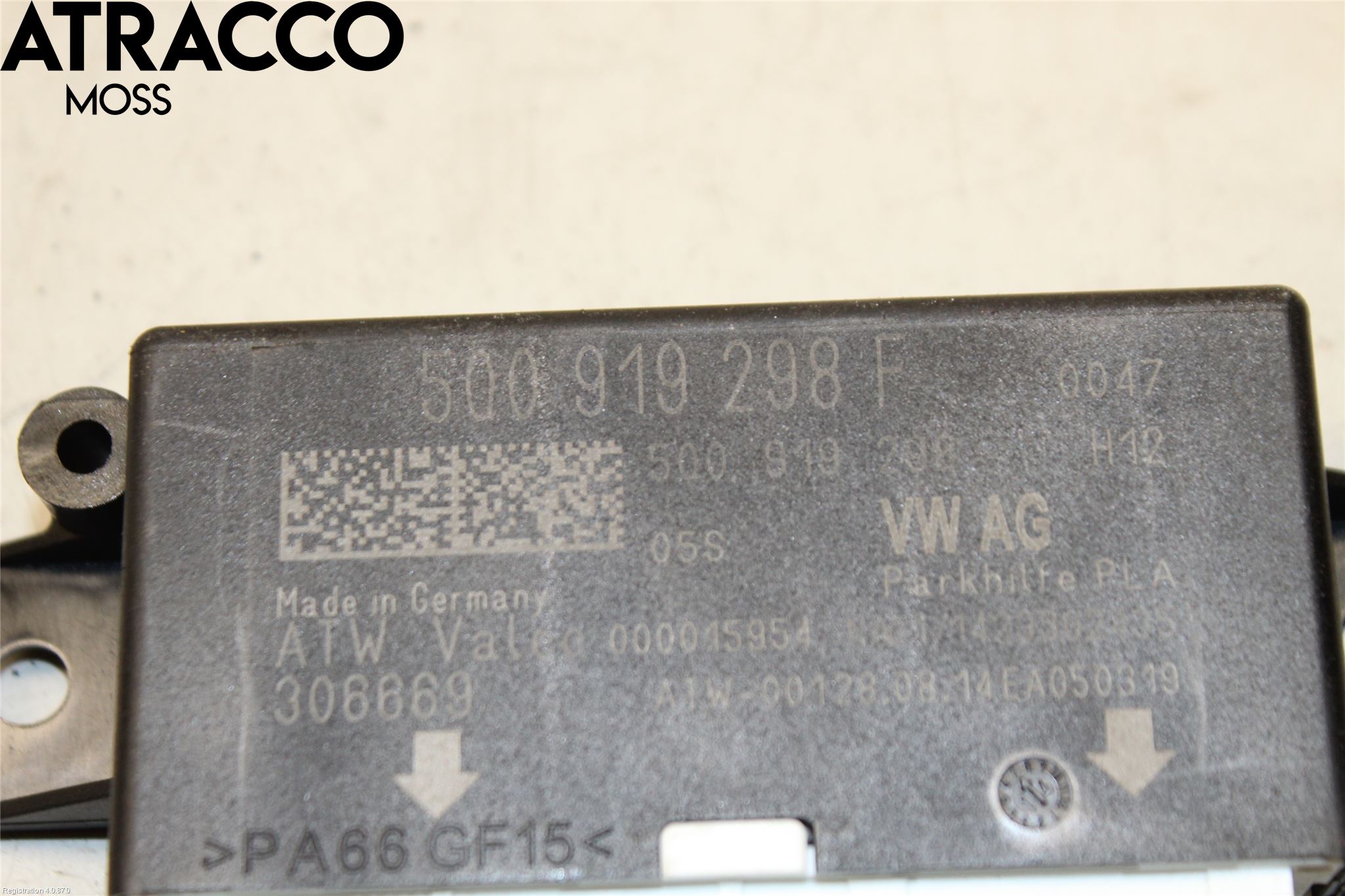 Volkswagen VW GOLF / E-GOLF VII 13-20 Styreenhet Parkering