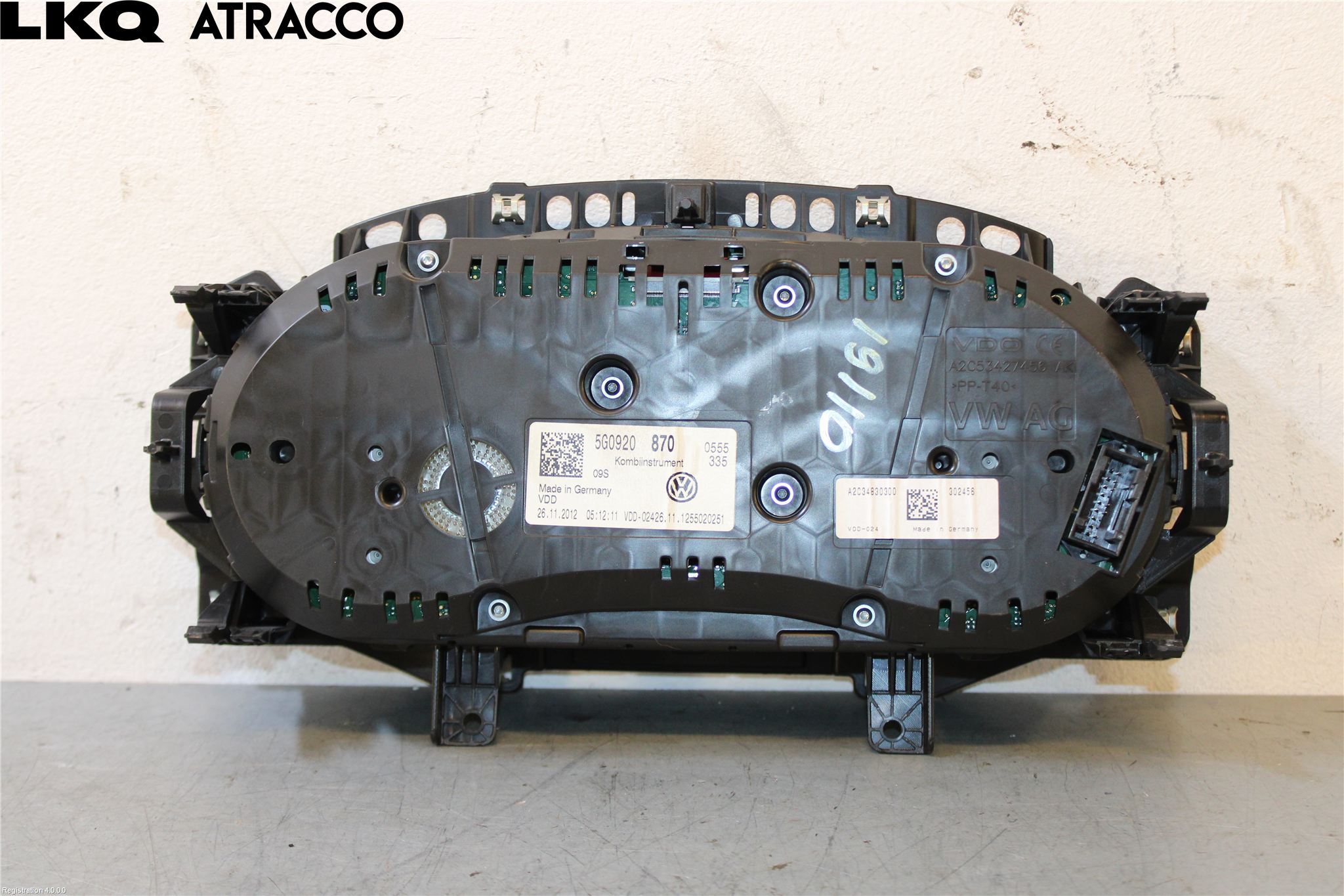 Volkswagen VW GOLF / E-GOLF VII 13-20 Instr Speedometer