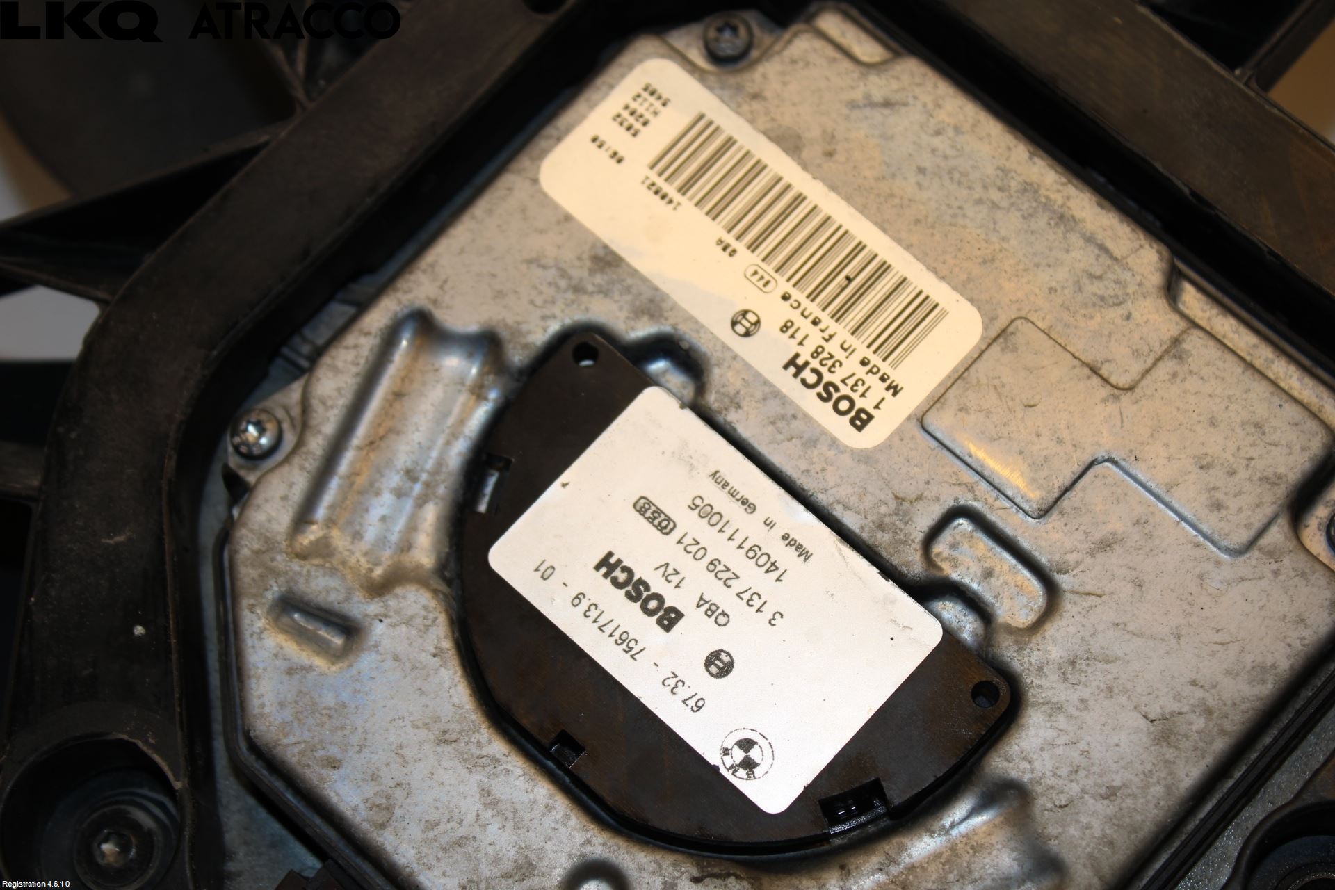 BMW X1 E84 10-15 Kjølevifte Elektrisk