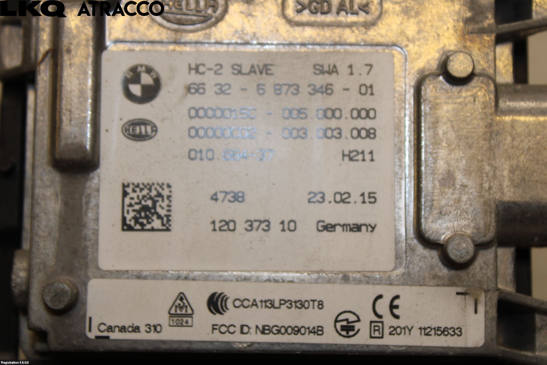 BMW 3 E90/91 SED/TOU 05-12 Sensor Kollisjonsbeskyttelse