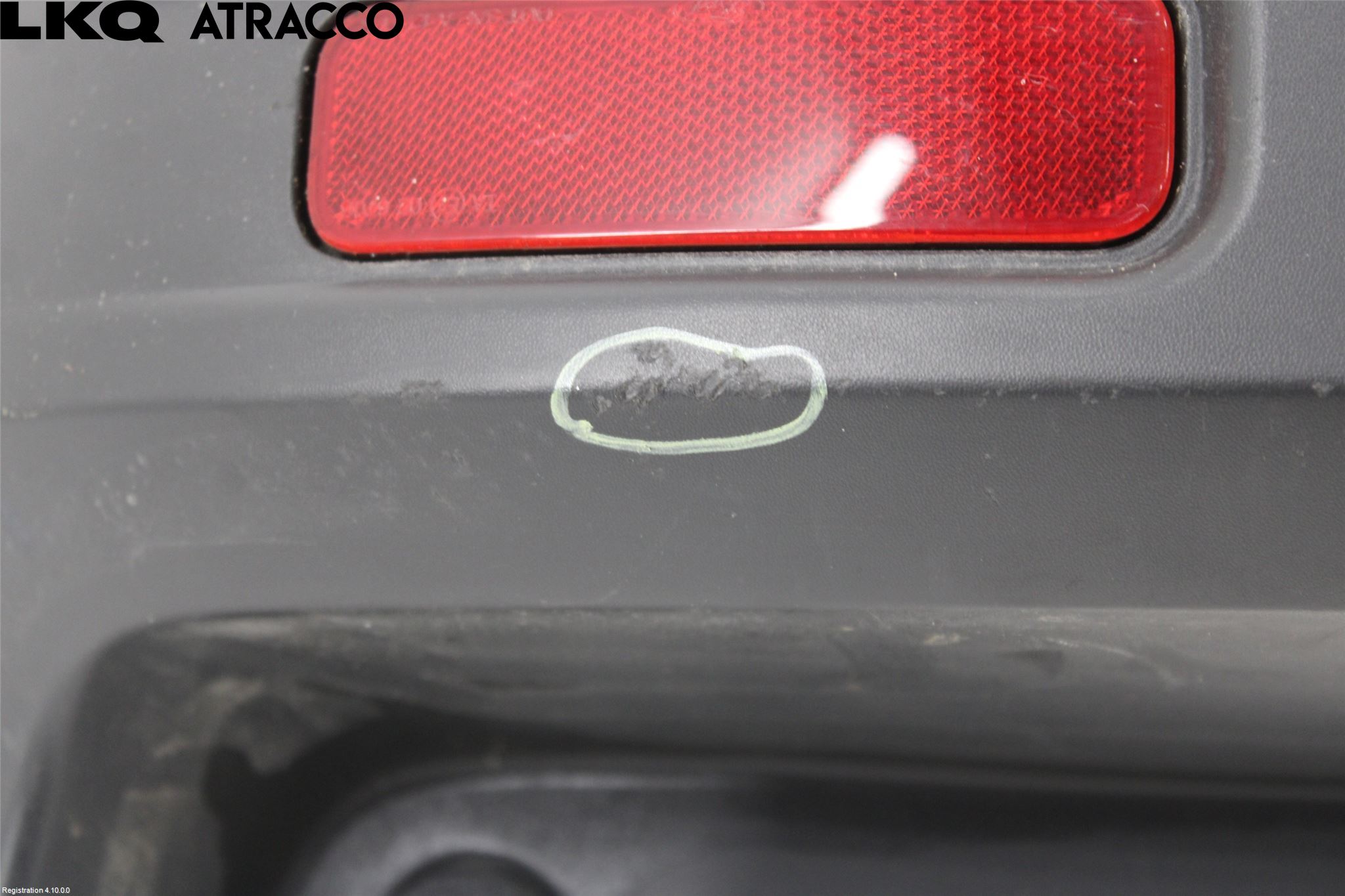 Ford TRANSIT/TOURNEO CONNECT 13-22 Støtfanger Bak