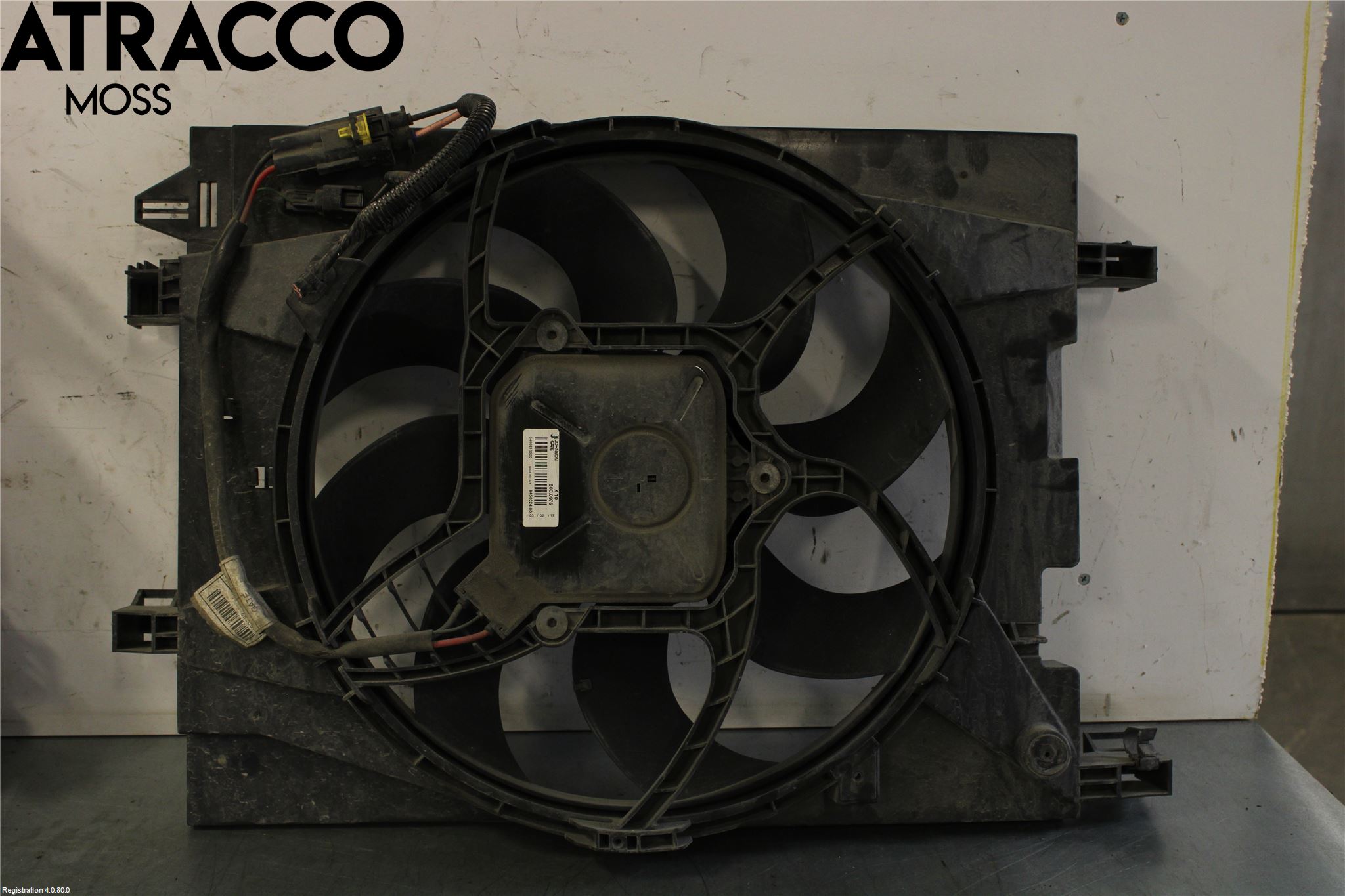 Renault ZOE/E-TECH 13- Kjølevifte Elektrisk