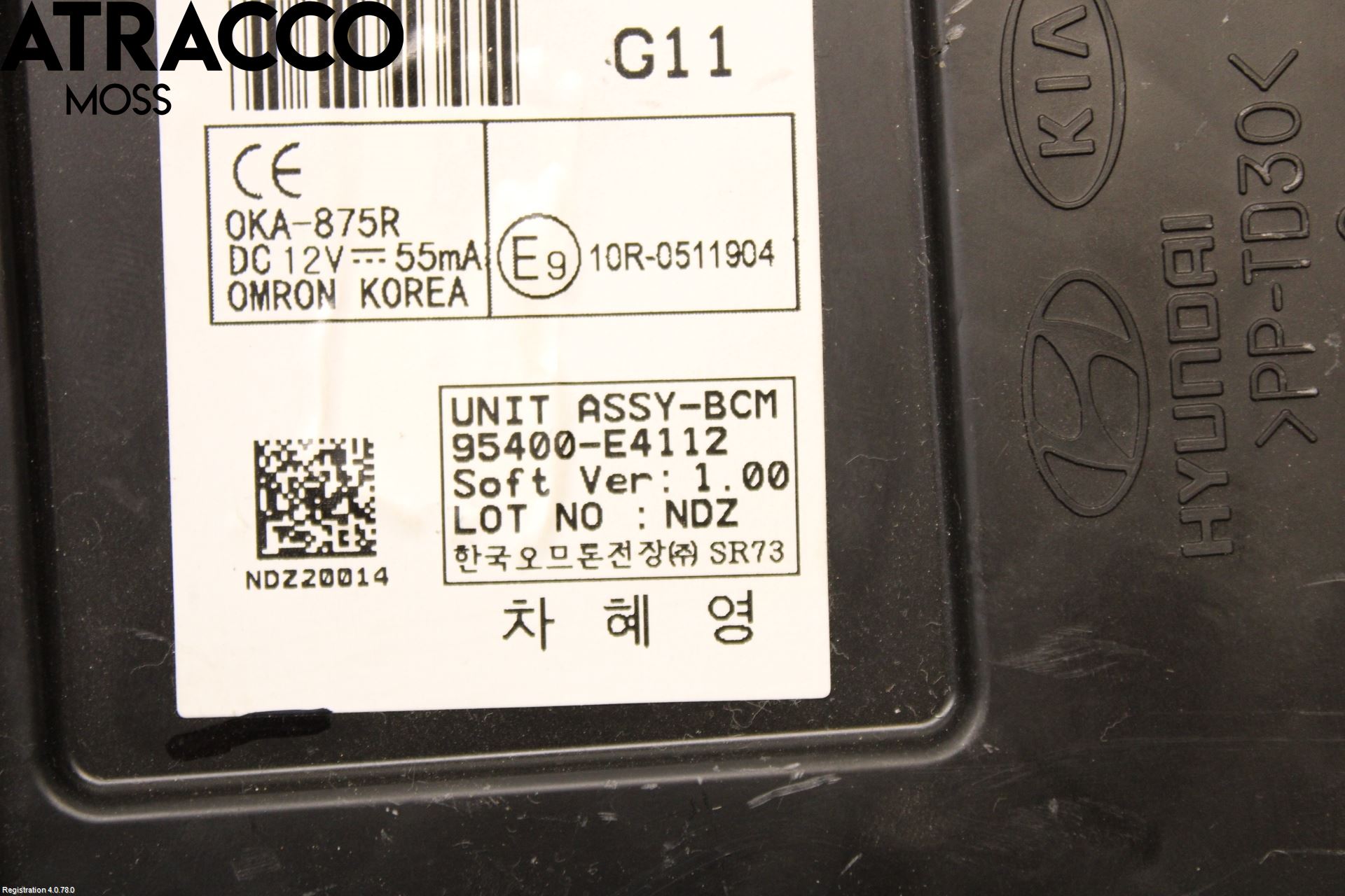 Kia SOUL 09- Styreenhet Øvrig