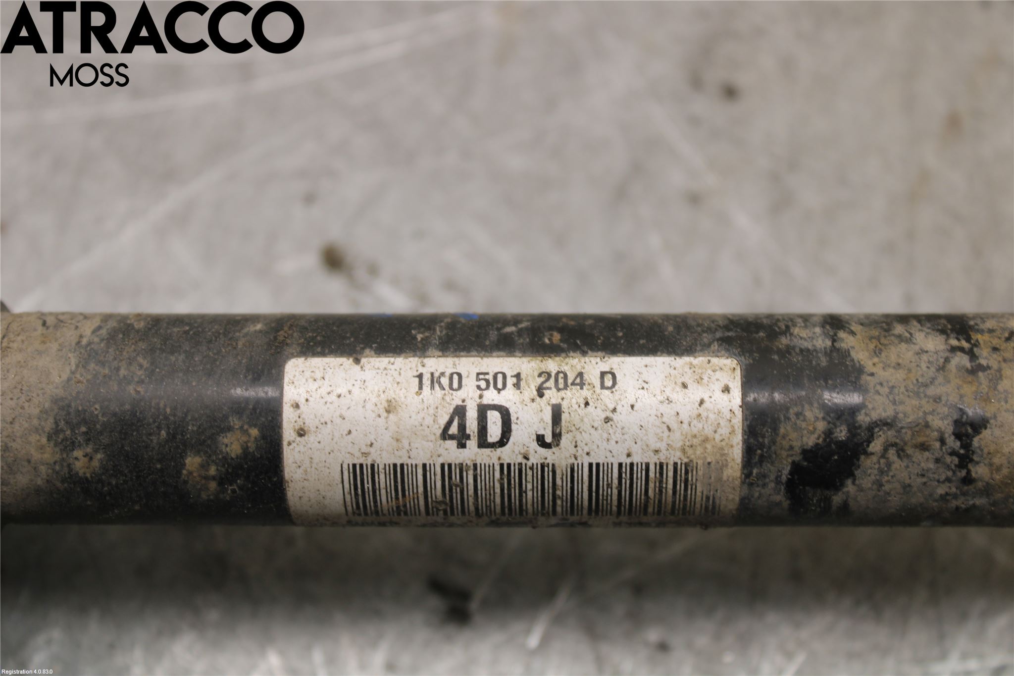 Volkswagen VW PASSAT 11-14 Drivaksel Bak Kompl Høyre