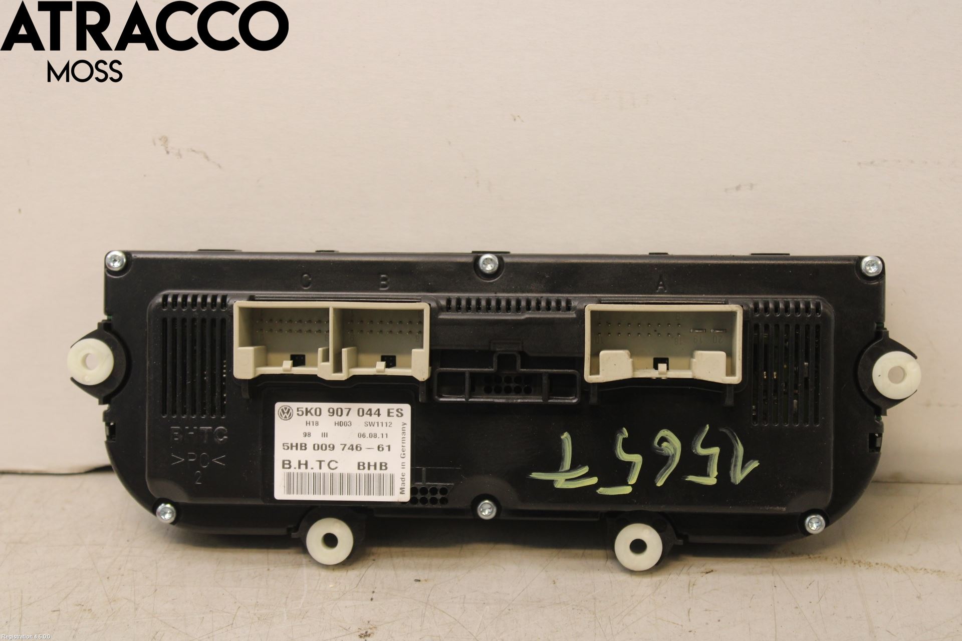 Volkswagen VW PASSAT 11-14 Varme Ac Betjening-Display