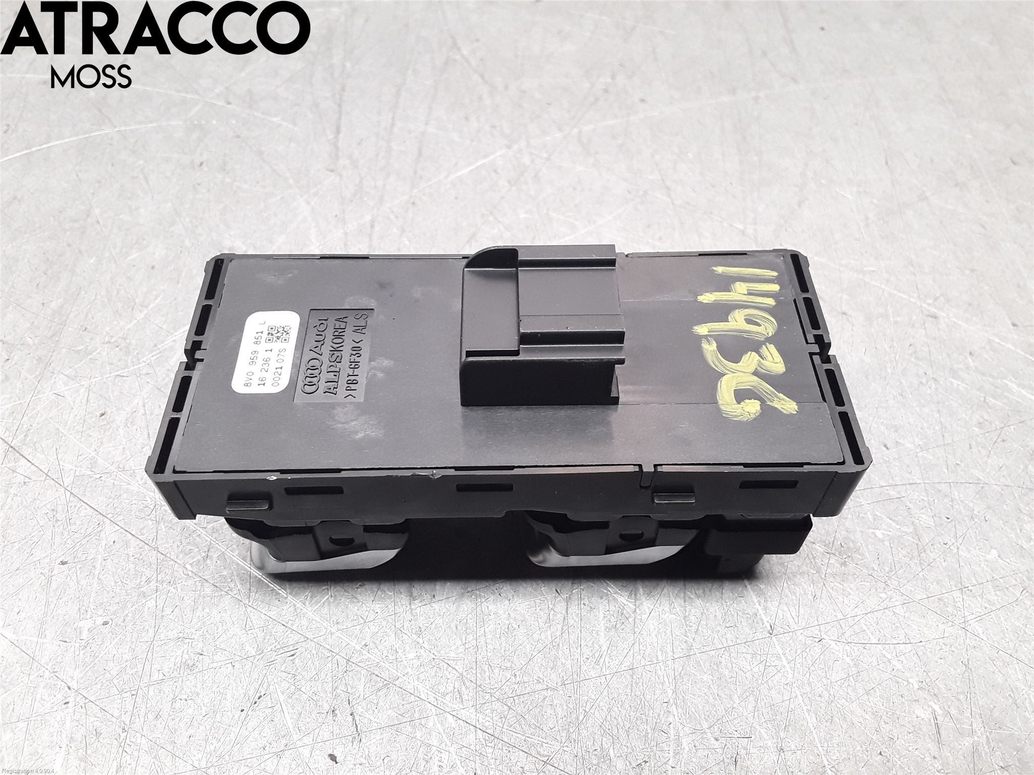 Audi A3/S3 8V 13-20 Bryter Vindusheis