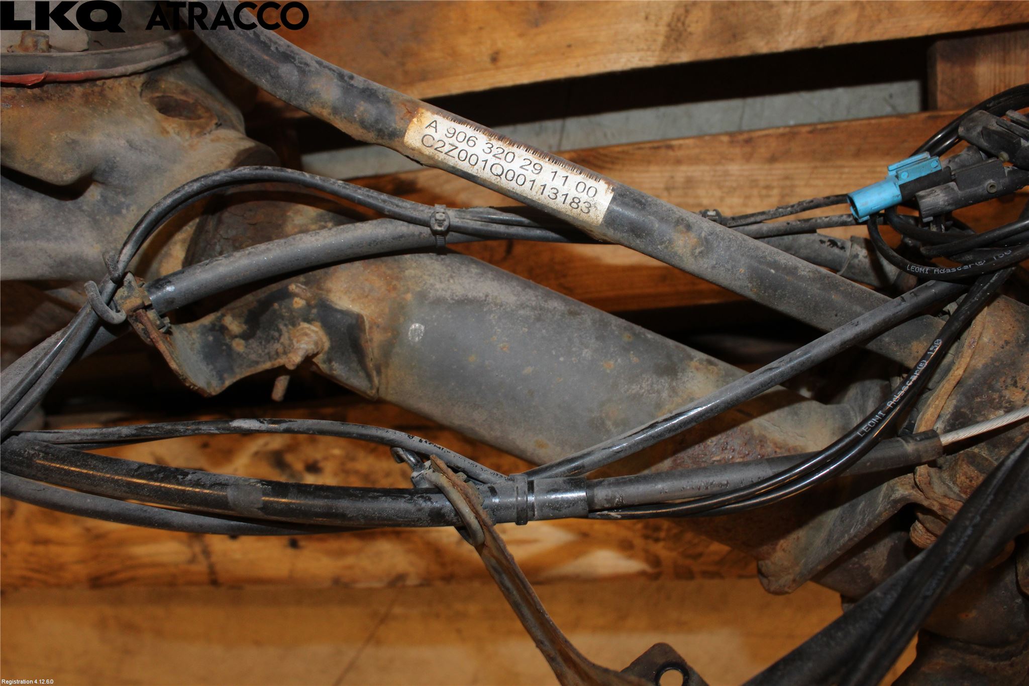 Volkswagen VW CRAFTER 06-16 Bakaksel Kardang Bak -Diff