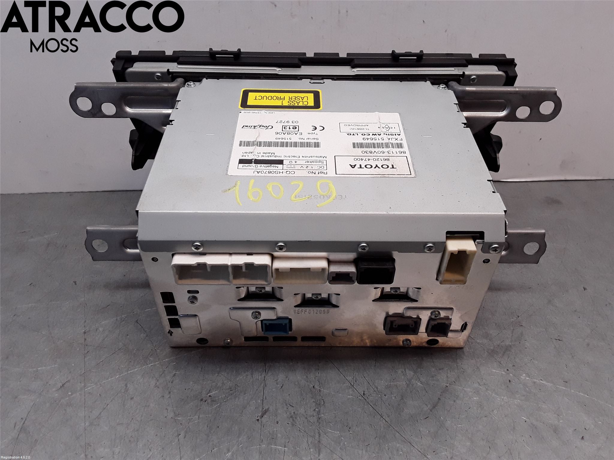 Toyota PRIUS ZVW30 09-20 Stereo Radio