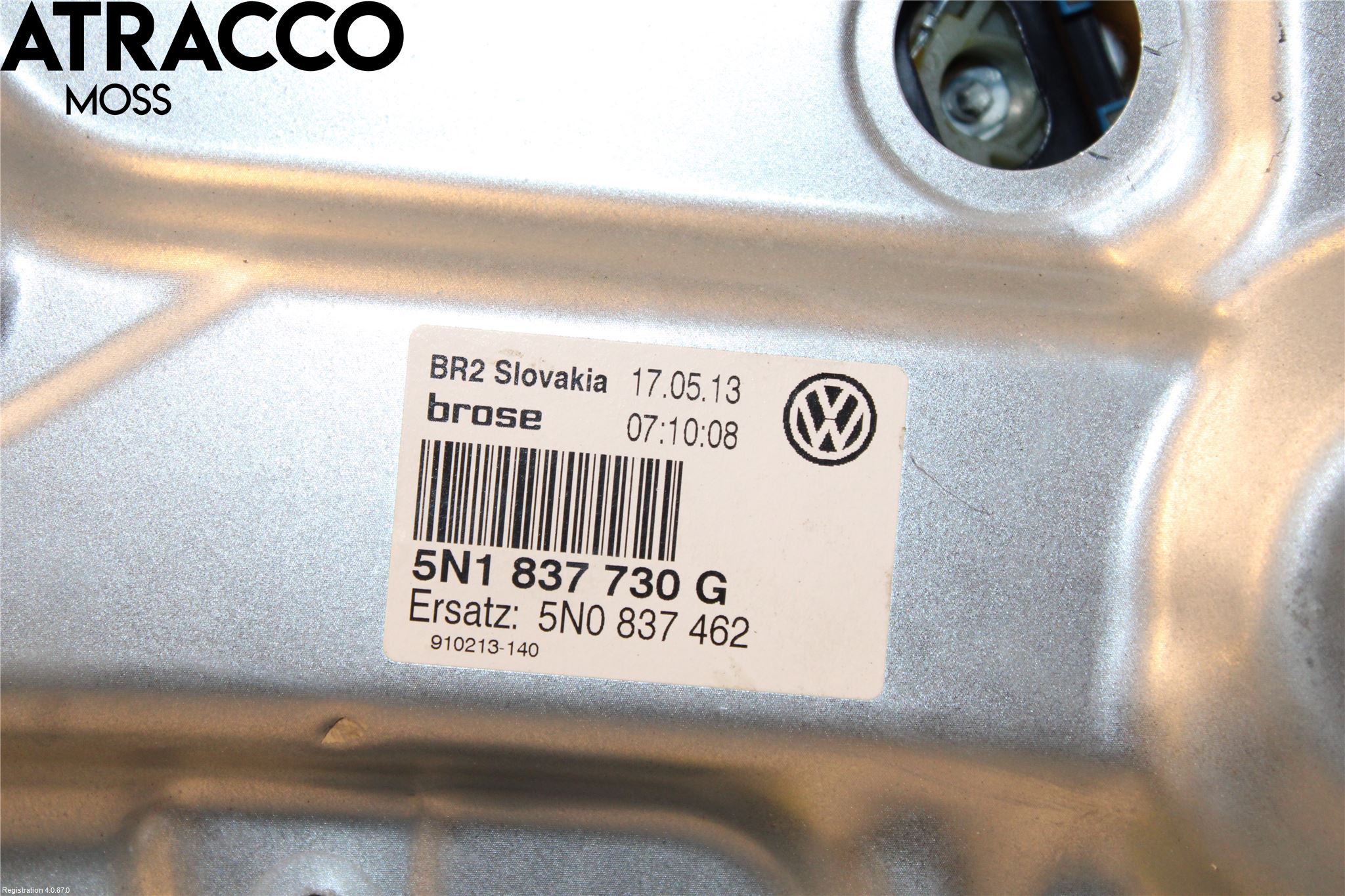 Volkswagen VW TIGUAN 07-16 Vindusheis El Komp