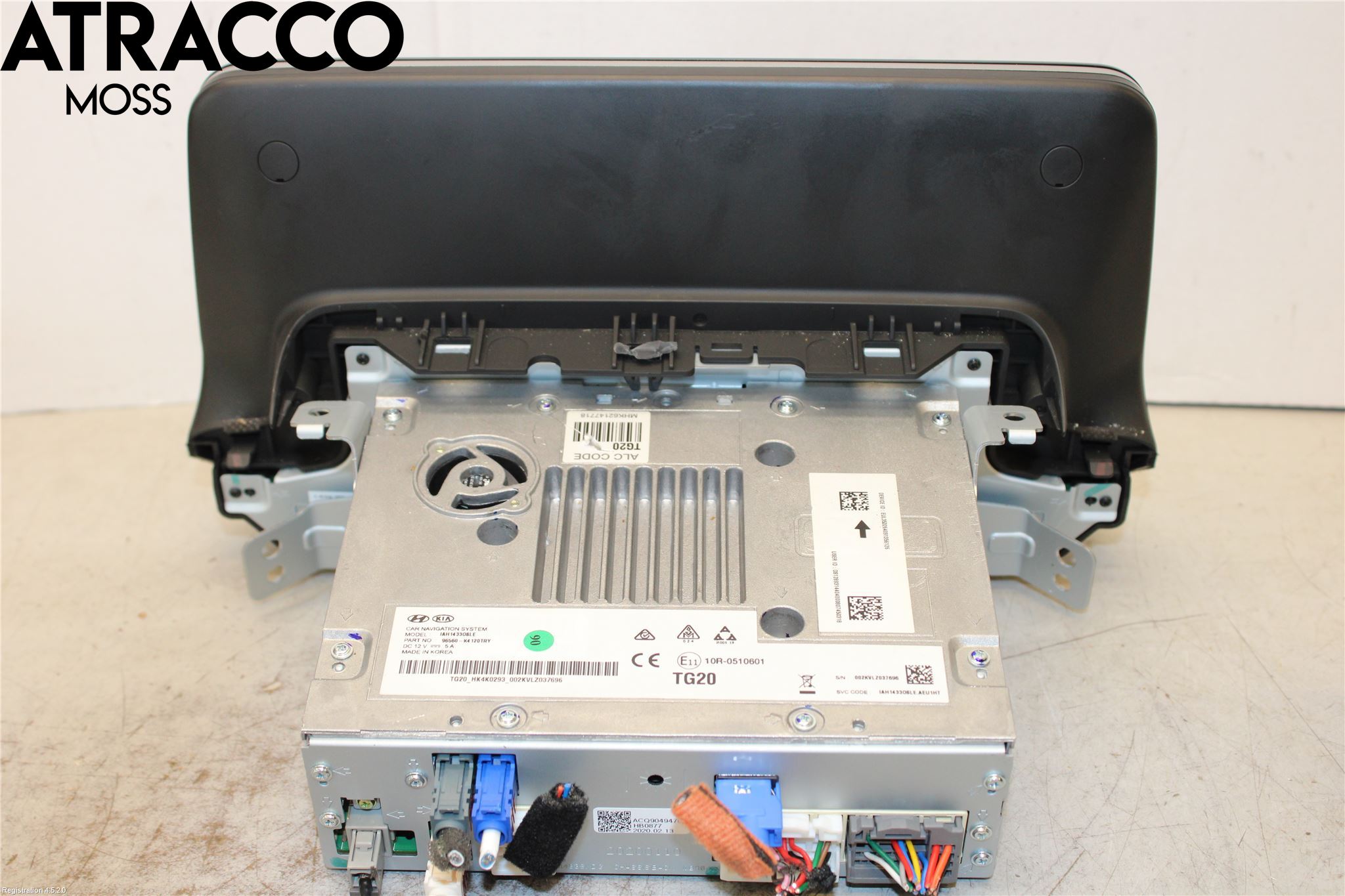 Hyundai KONA/ELECTRIC OS 18-23 Multifunktionsdisplay