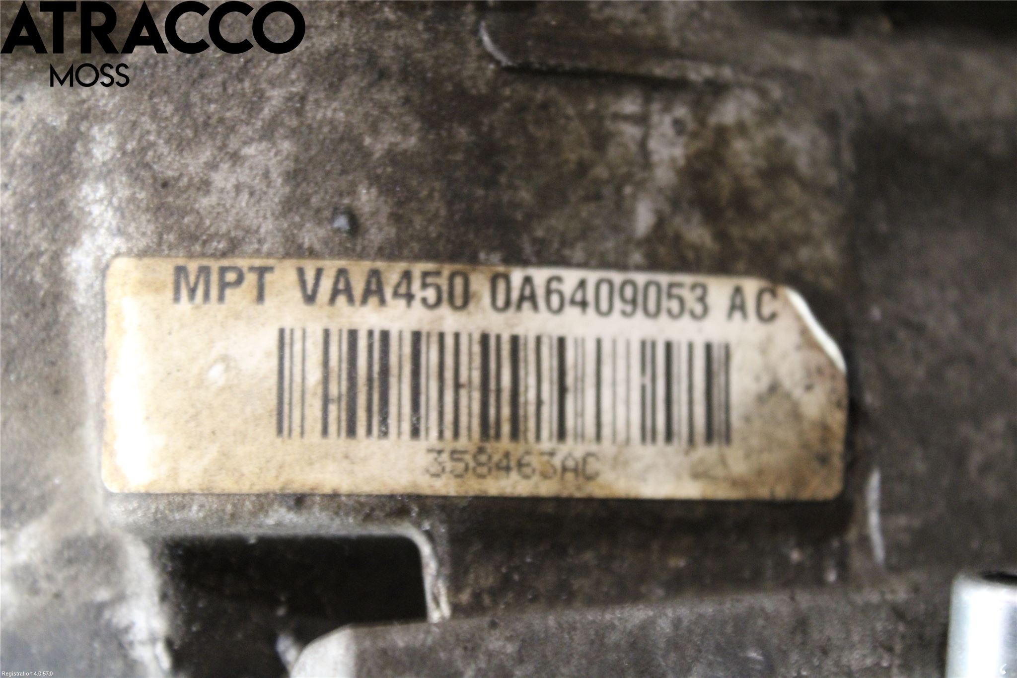 Volkswagen VW TIGUAN 07-16 Gearkasse Fordelingskasse