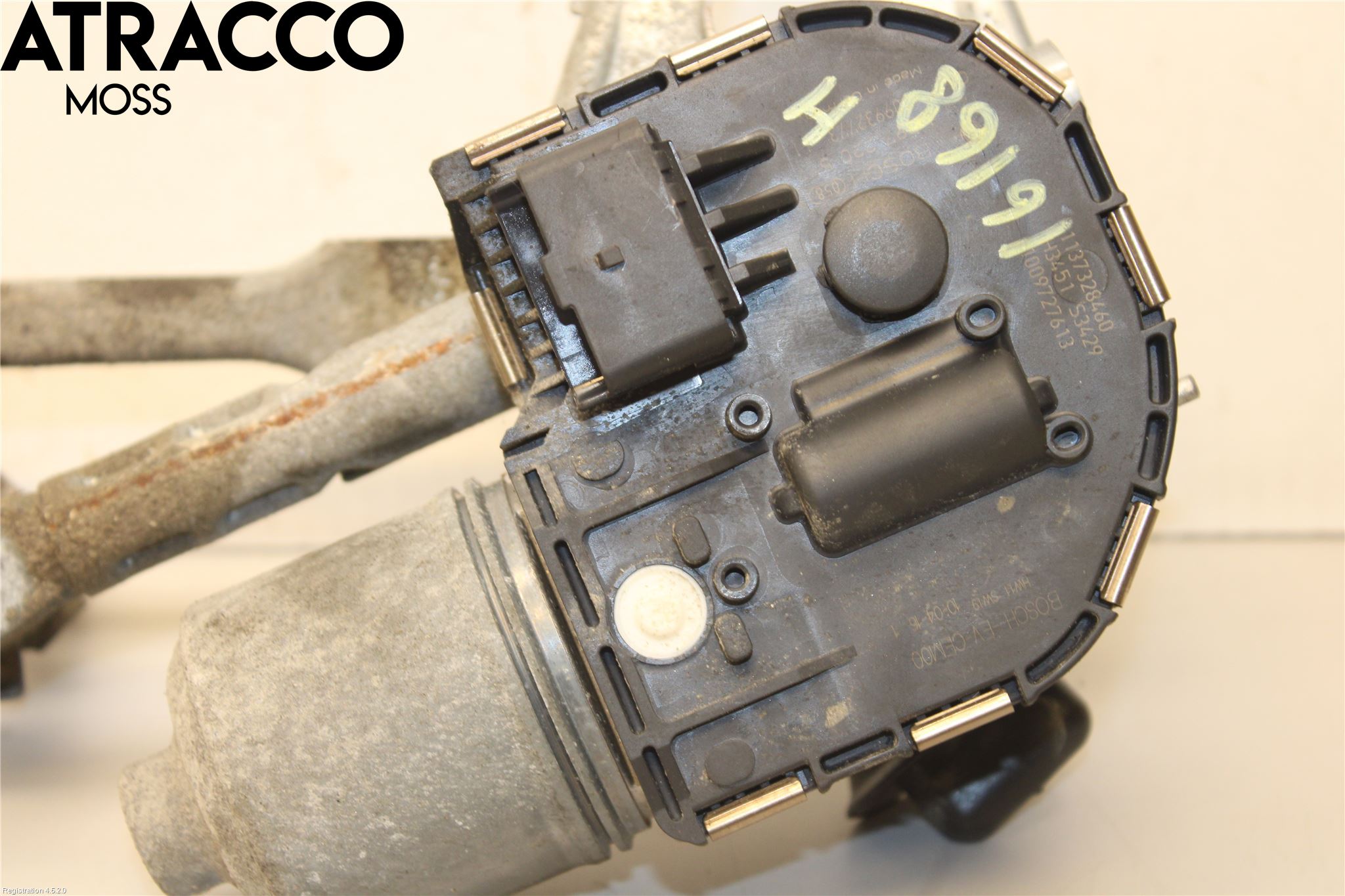 Peugeot 3008 09-16 Viskermotor Frontrute