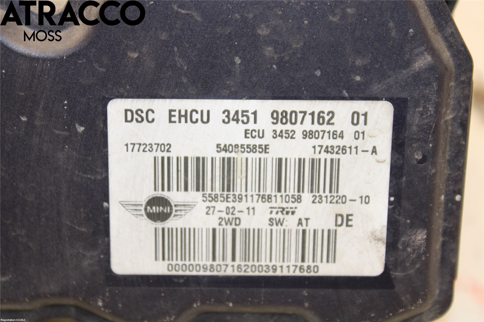 Mini COUPE R56 05-14 Abs Hydraulikkaggregat