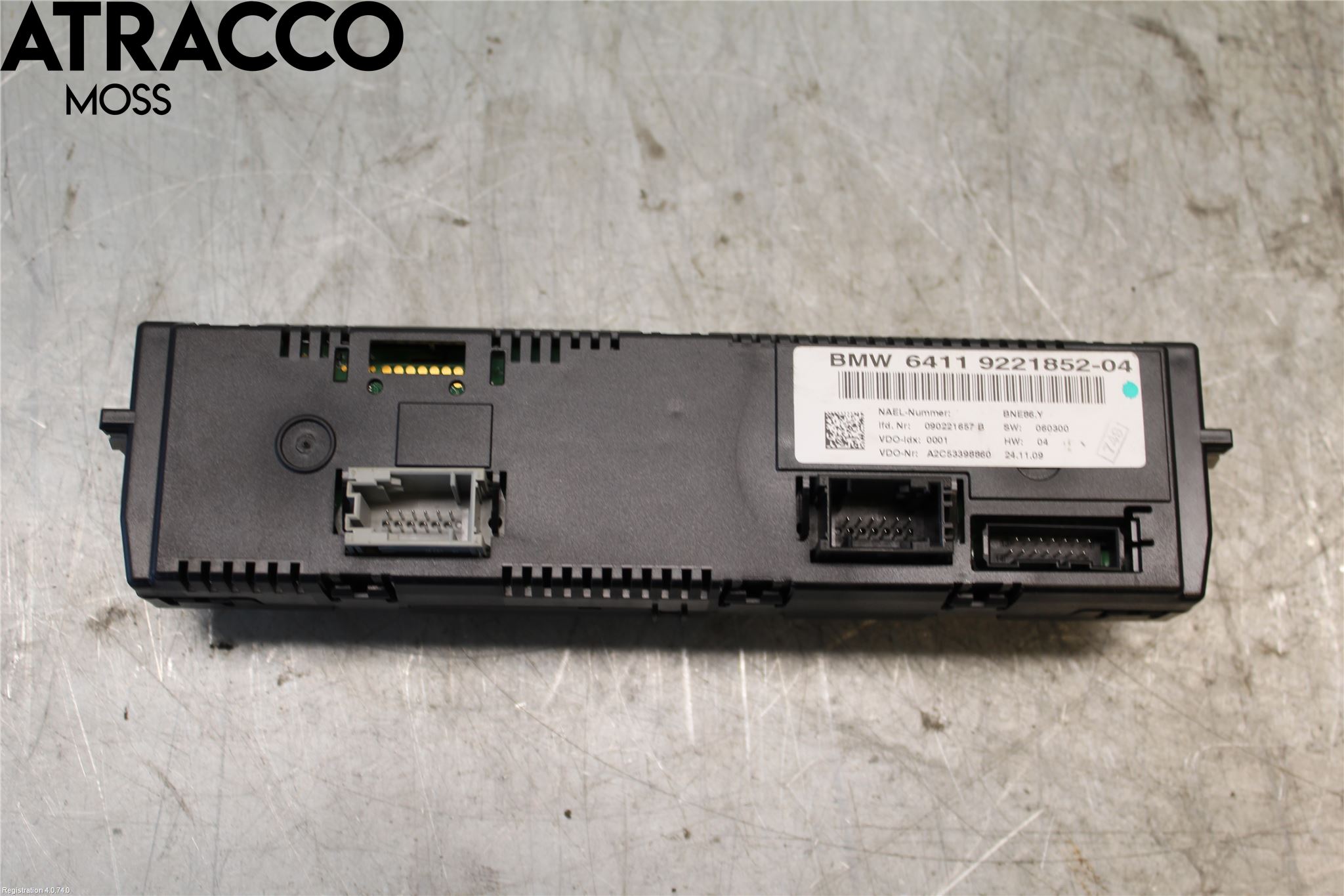 BMW 1 E87/81 5D/3D 03-11 Varme Ac Betjening-Display